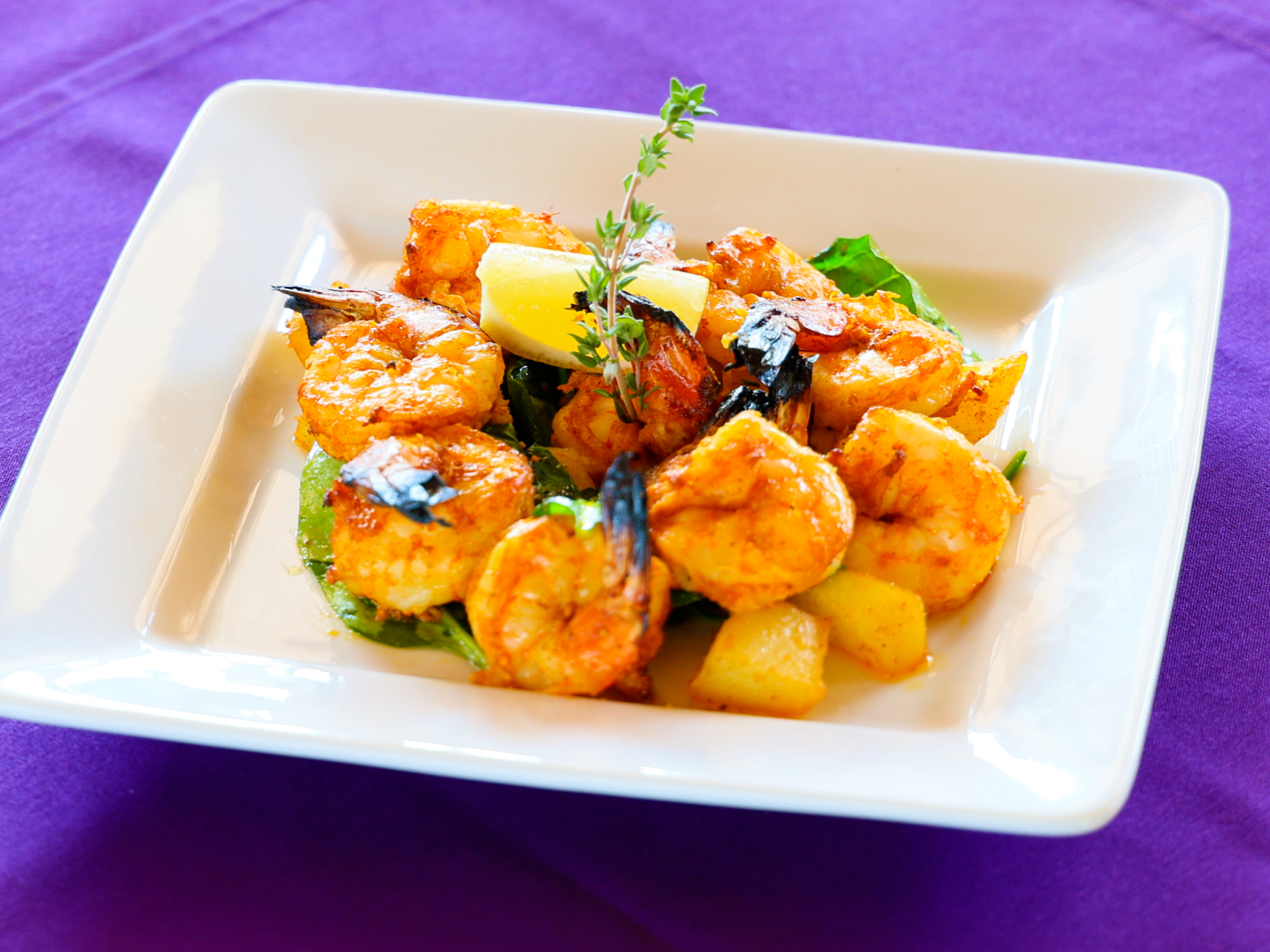 Tandoori Shrimp.