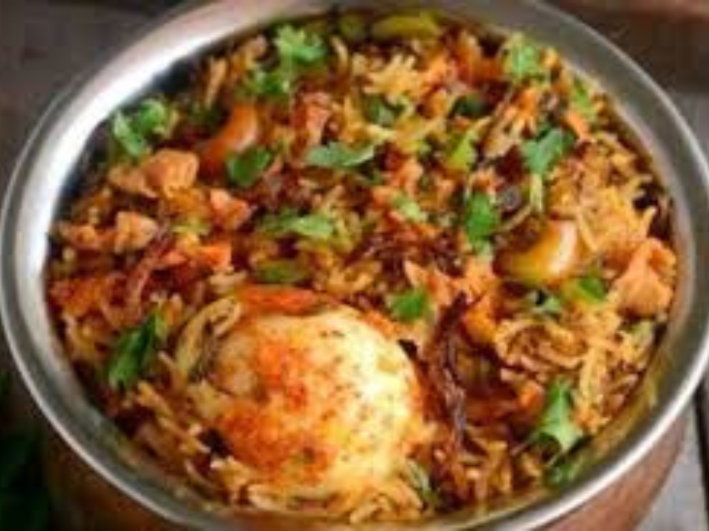 Egg Biryani.