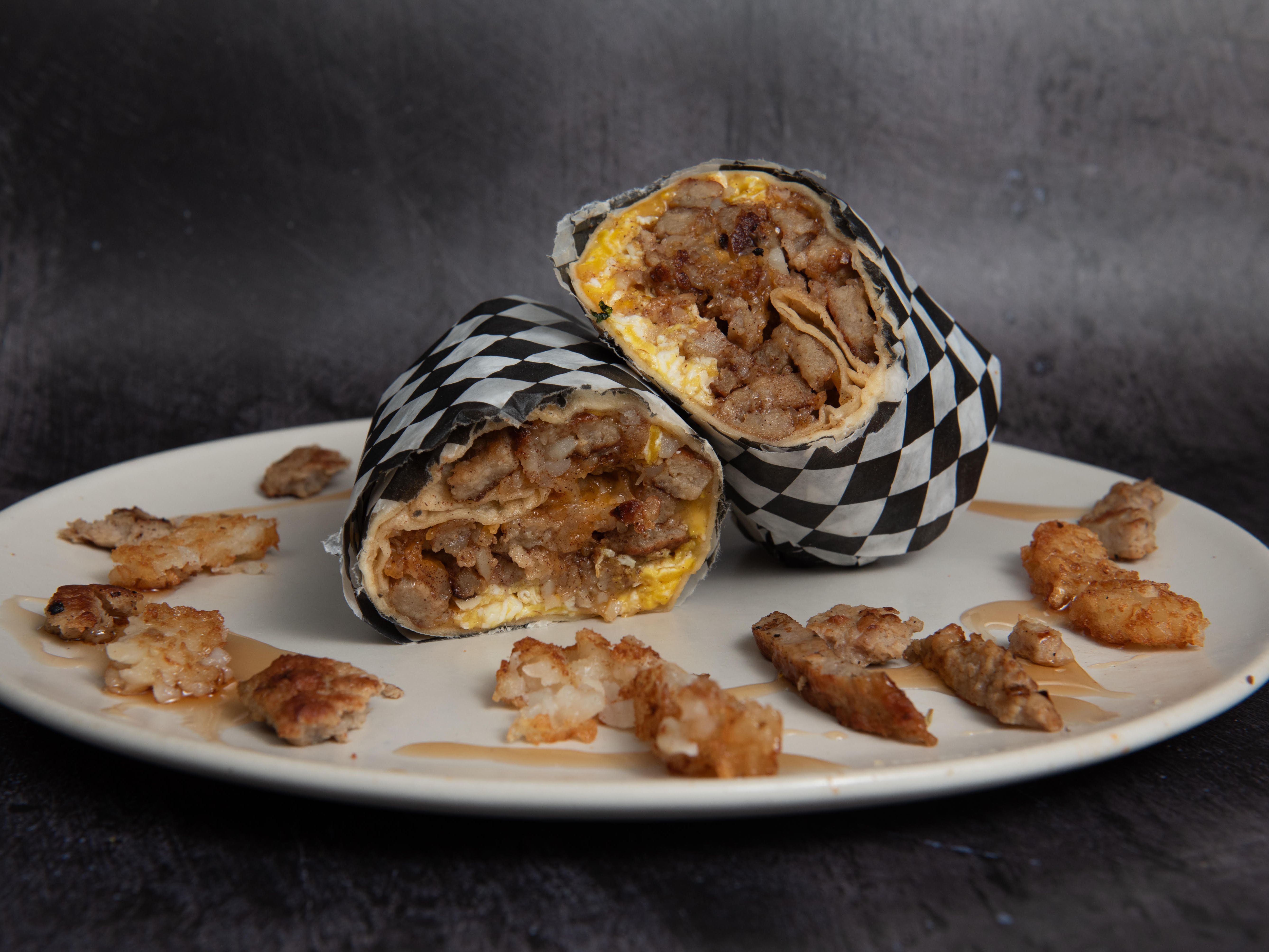 Karen's Maple Delight Burrito.