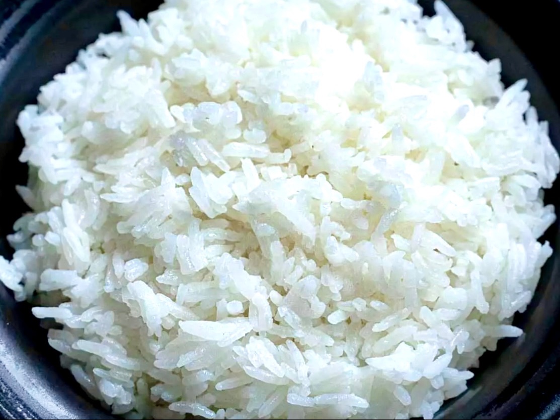 Steamed Rice.