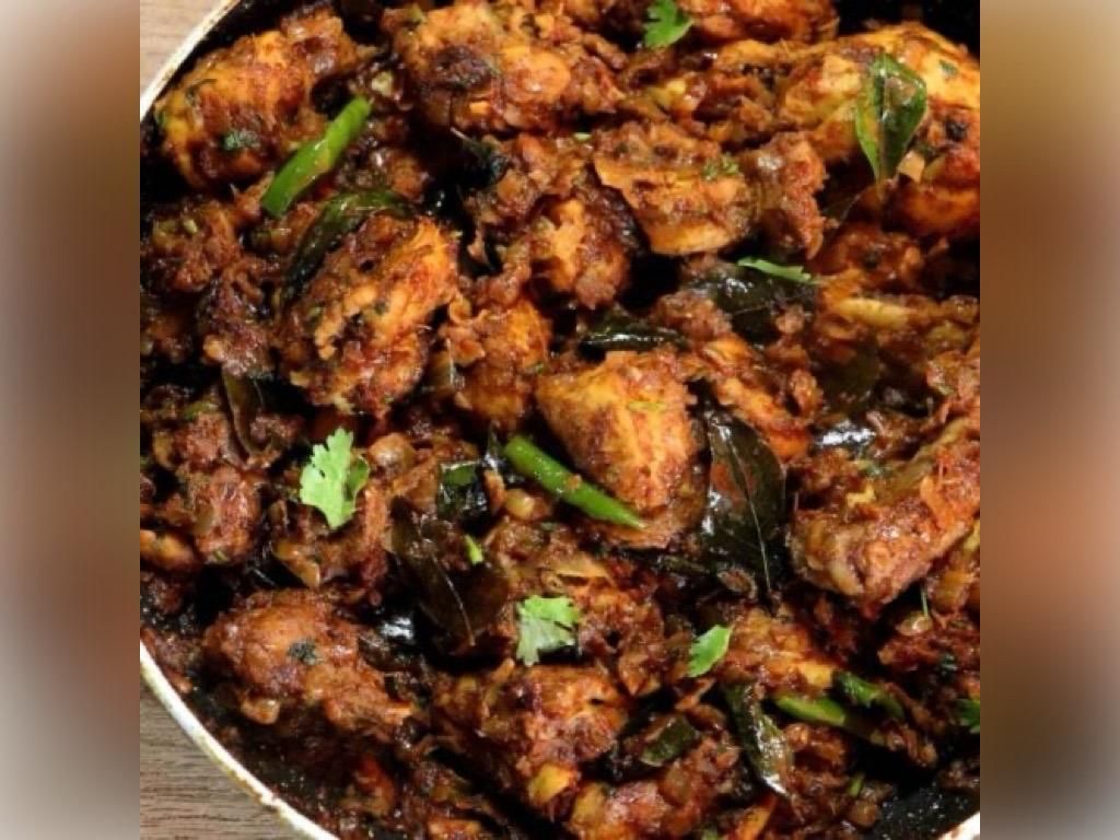 Curry Leaves Chicken Fry