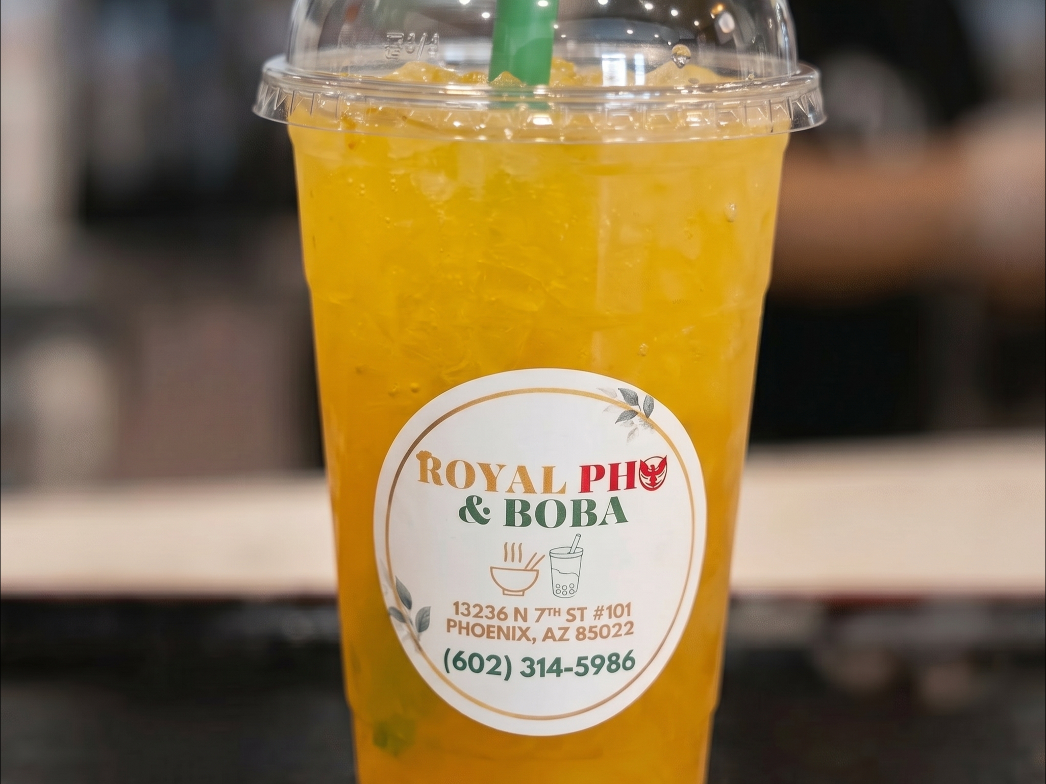 Peach Tea.