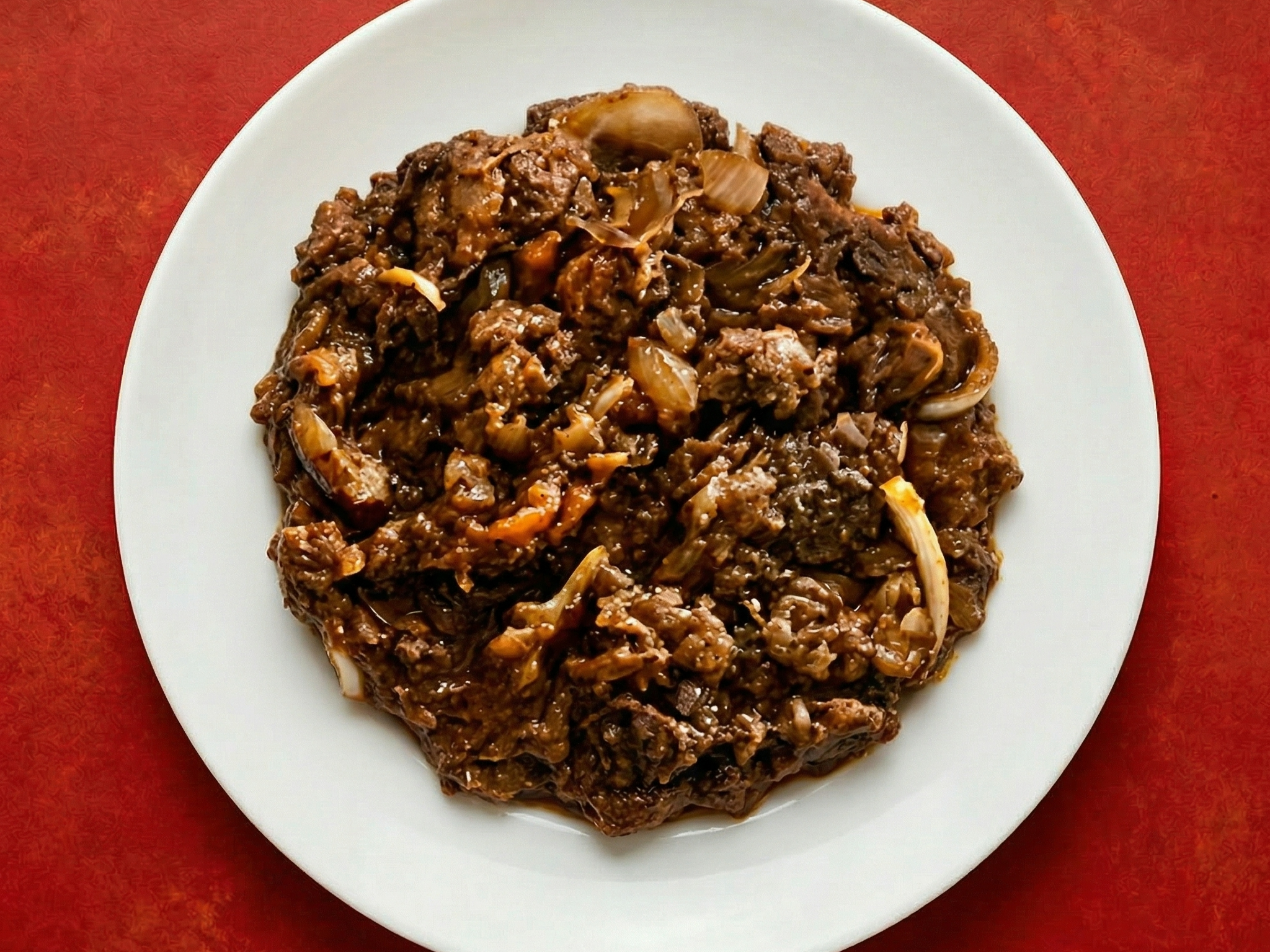 Legim Ak Vyann Beef (Stew Veg With Beef).