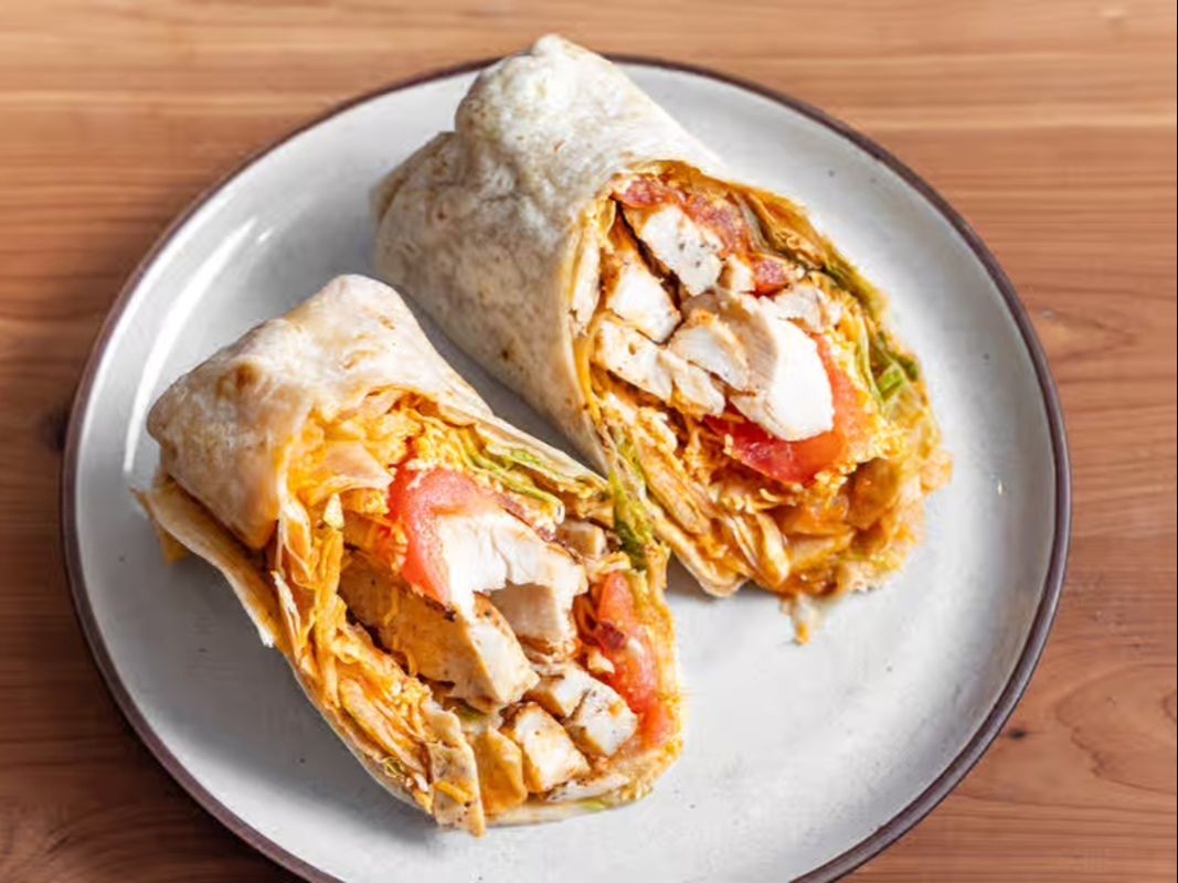 36. Buffalo Chicken Wrap.
