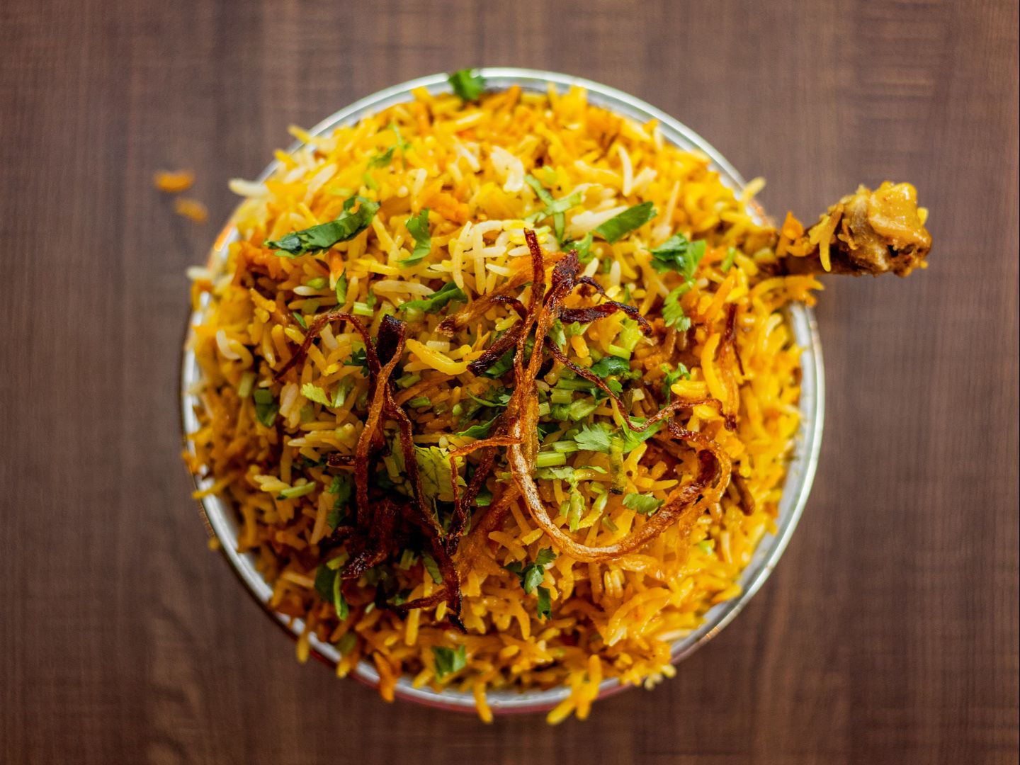 Chicken Dum Biryani.