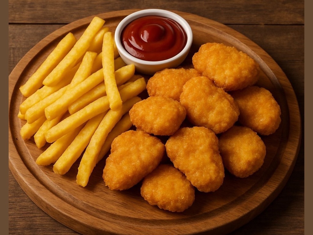Chicken Nuggets & French Fries.