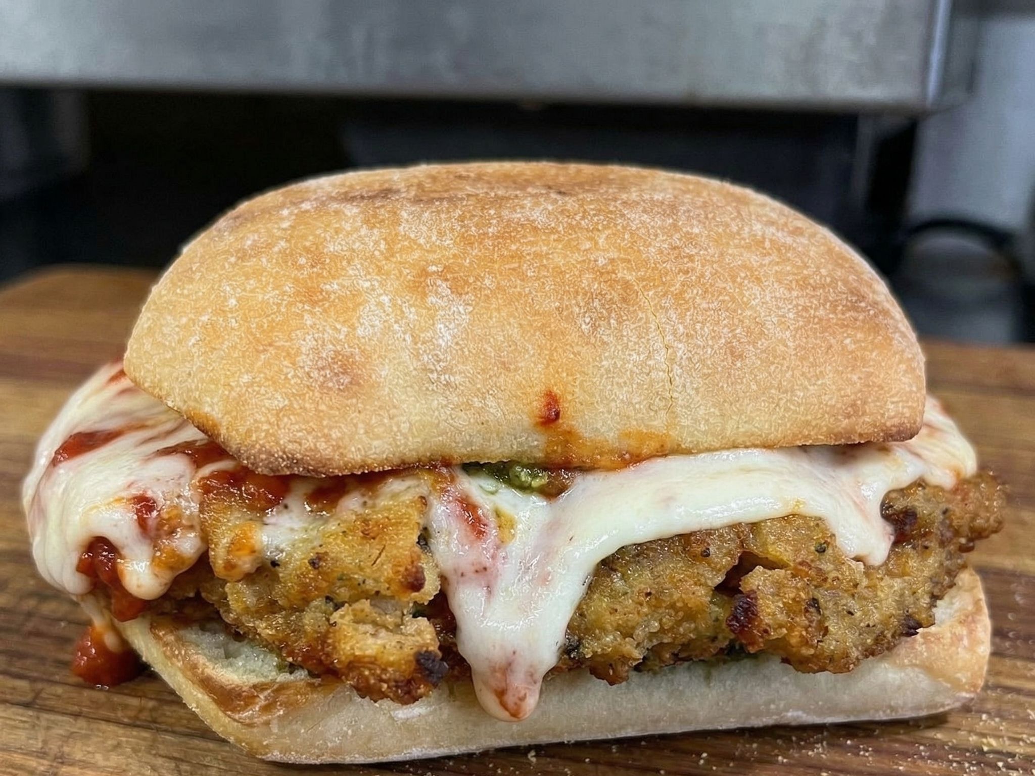 Veal Cutlet Parma Sandwich-O