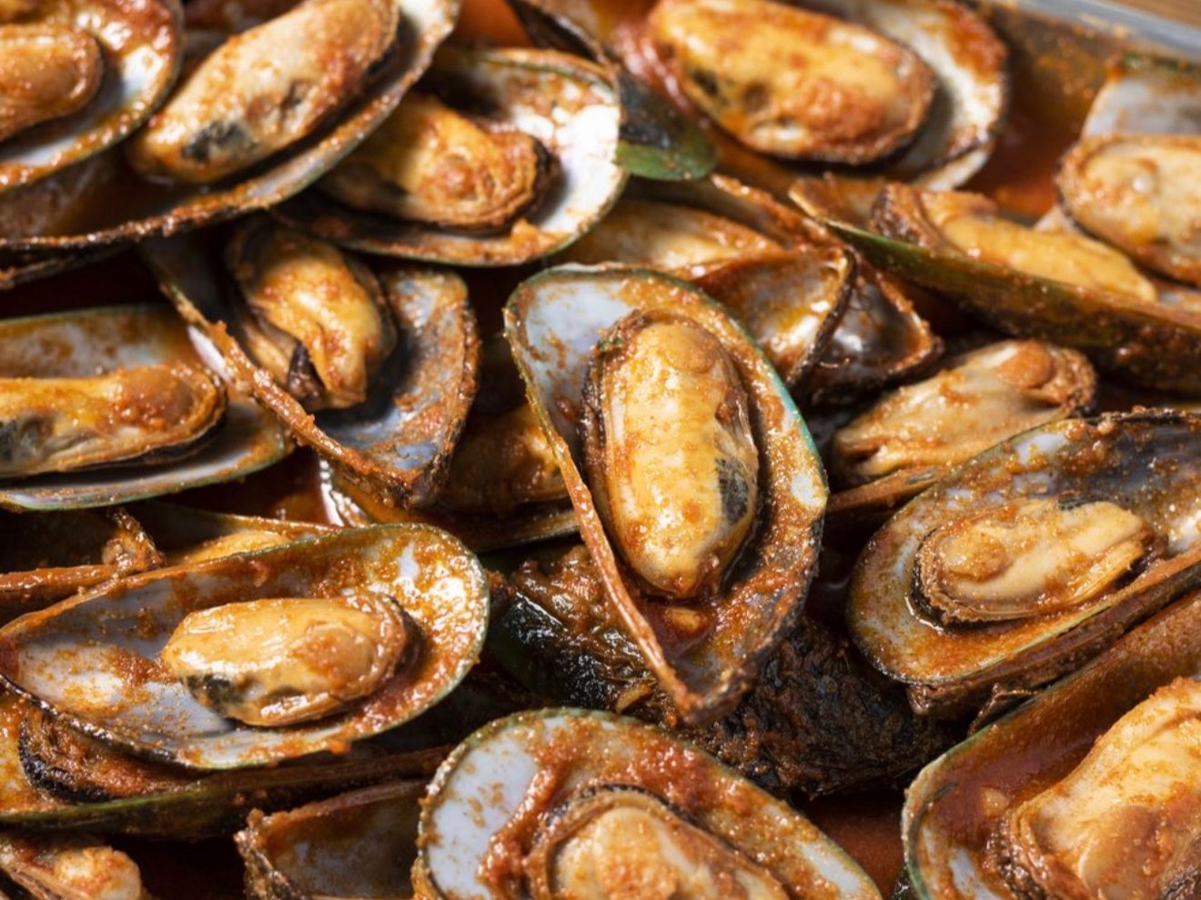 1/2 Mussels With 1 Corn,2 Potatoes And Rice With Drink