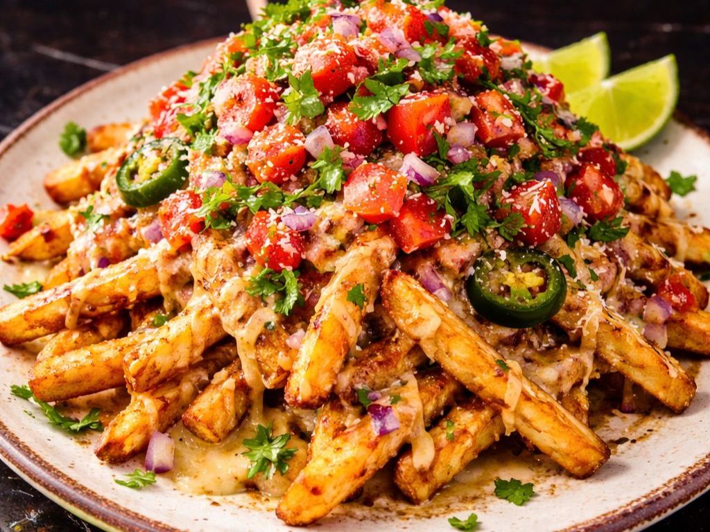 Chicken Loaded Fries.