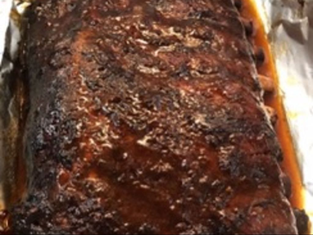 Whole PORK SPARE RIB RACK NO SIDES.