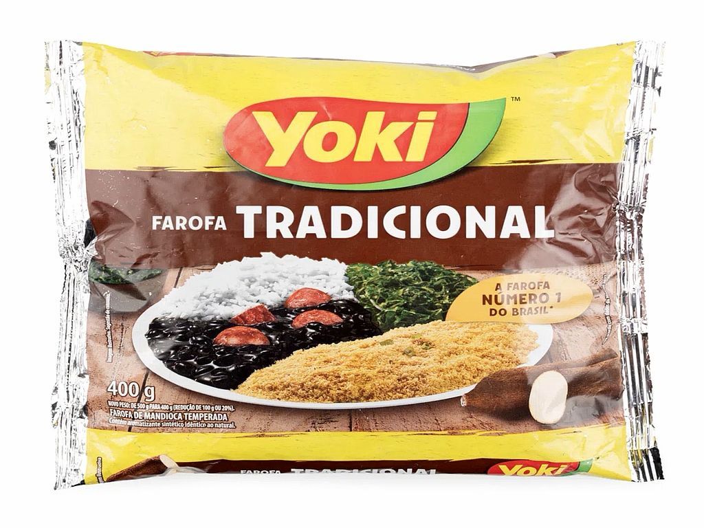 Farofa Mandioca Tradicional Amafil 500g.