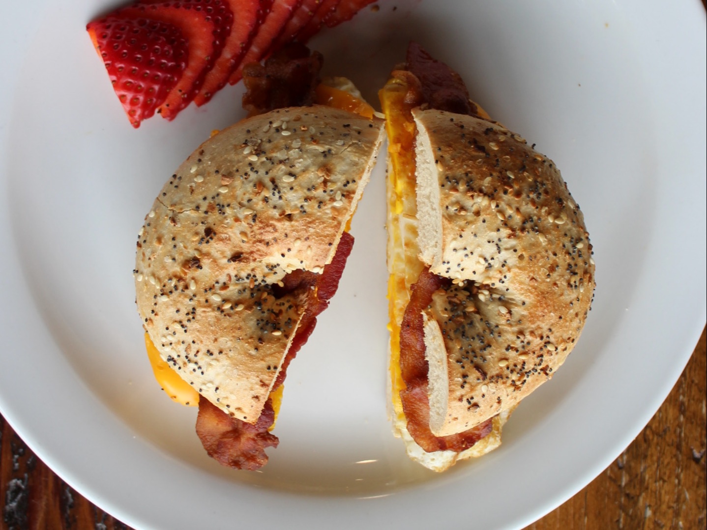 Taylor Ham, Egg & Cheese Sandwich.