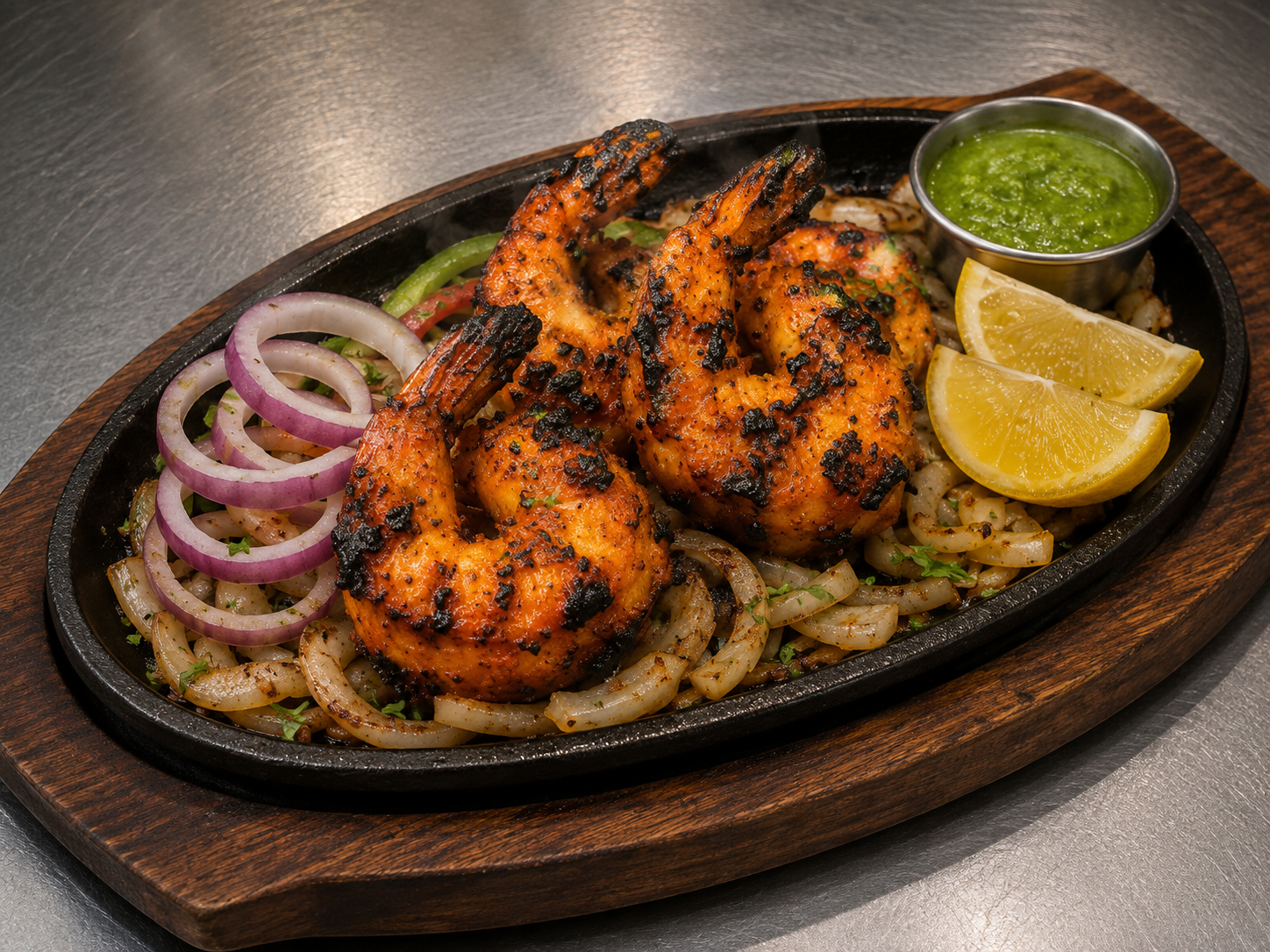 Tandoori Shrimp.