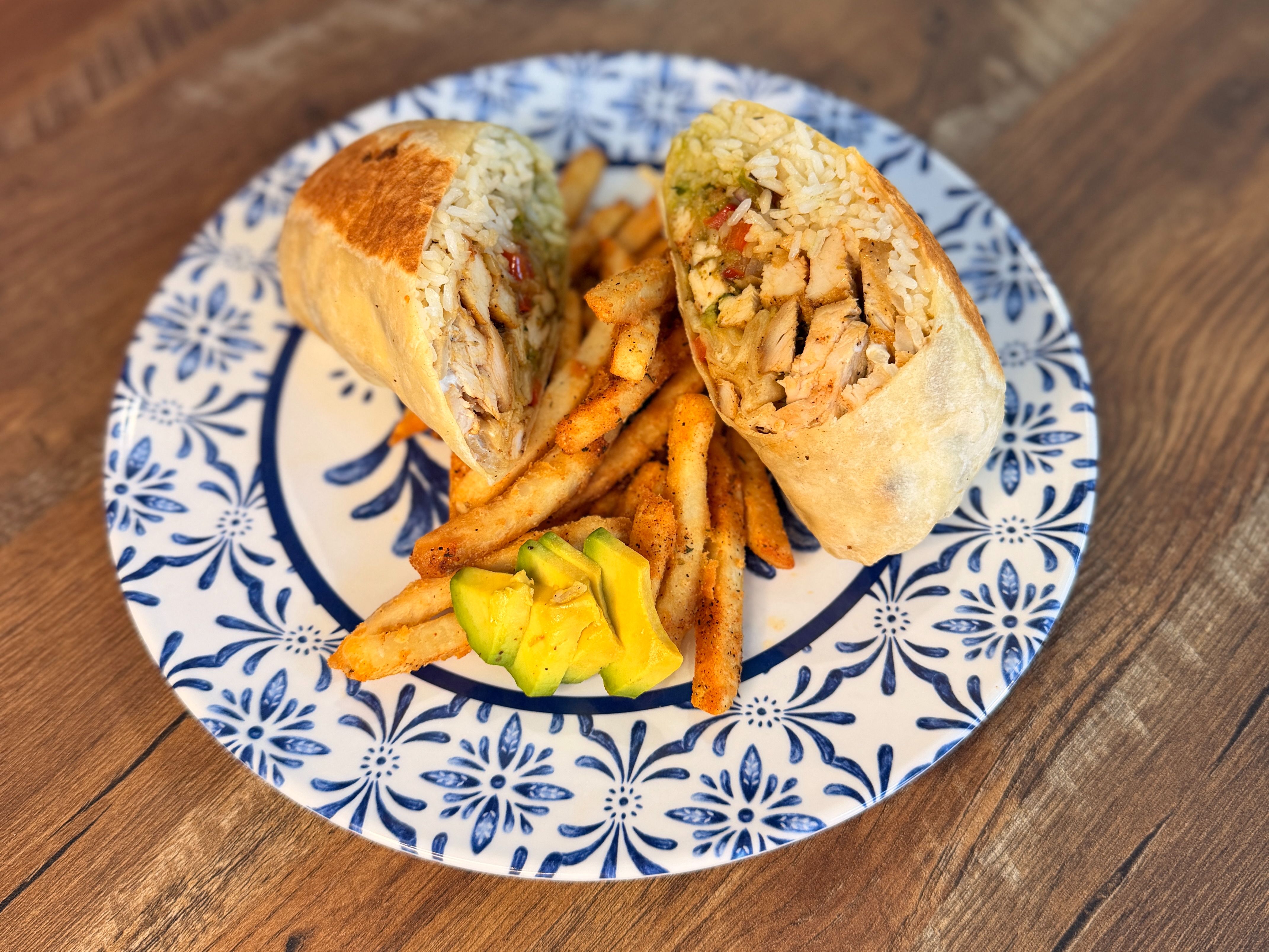 Chicken Fajita Wrap.