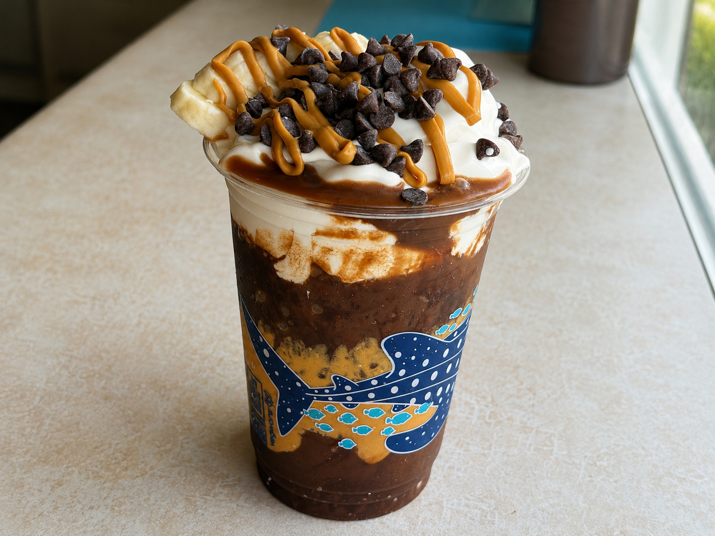 Chunky Monkey Shave Ice.