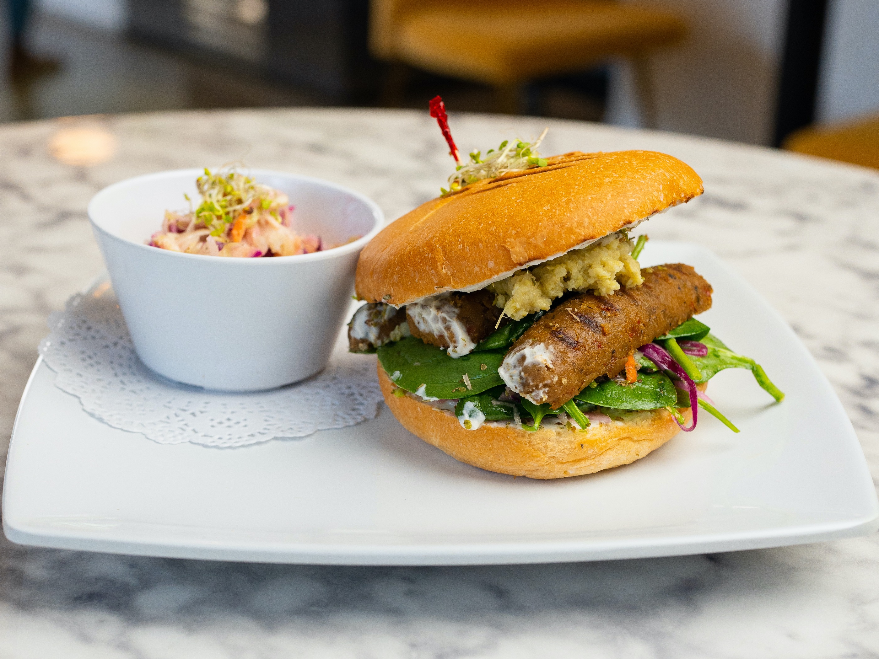 Spinach Artichoke Melt.