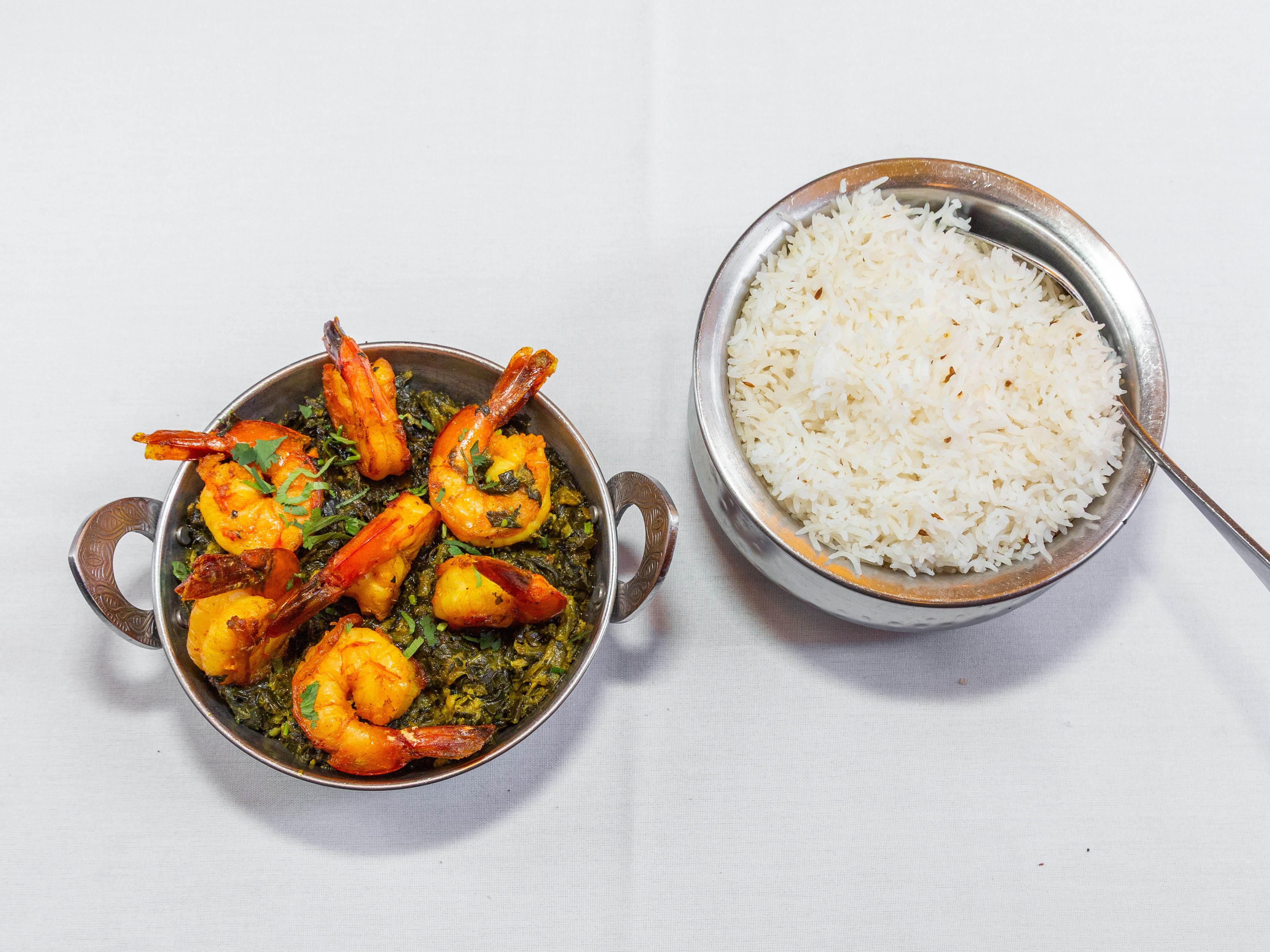 Shrimp Saag