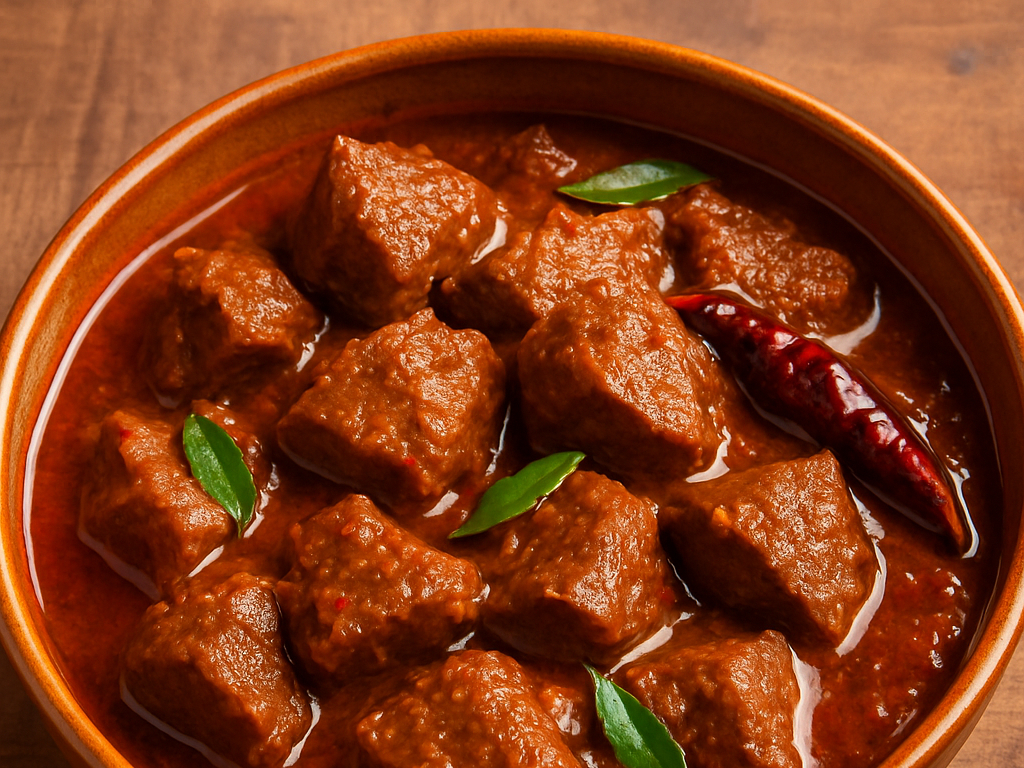 Beef Vindaloo.