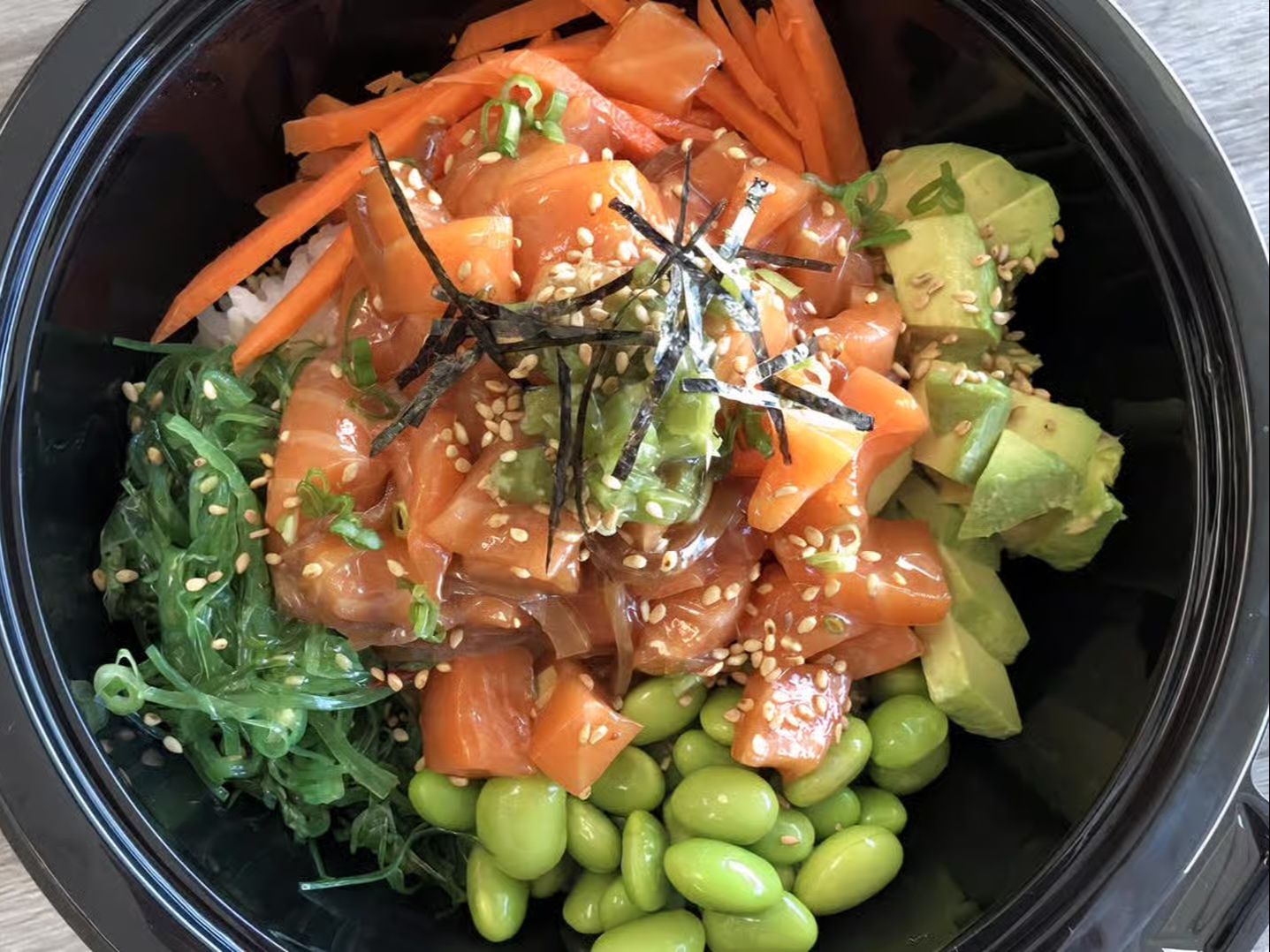 Salmon Poke.