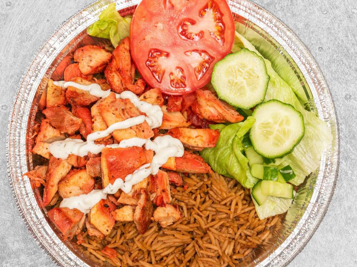 Chicken Over Rice-O