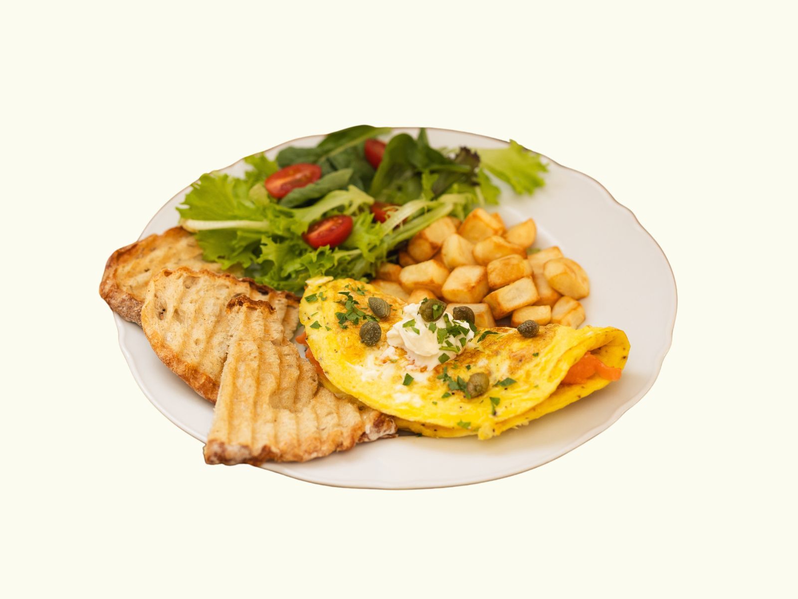 Smoked Salmon Omelette