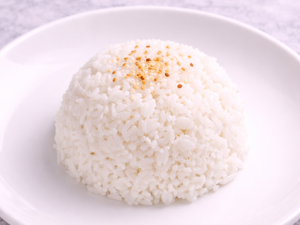 Steamed Rice.