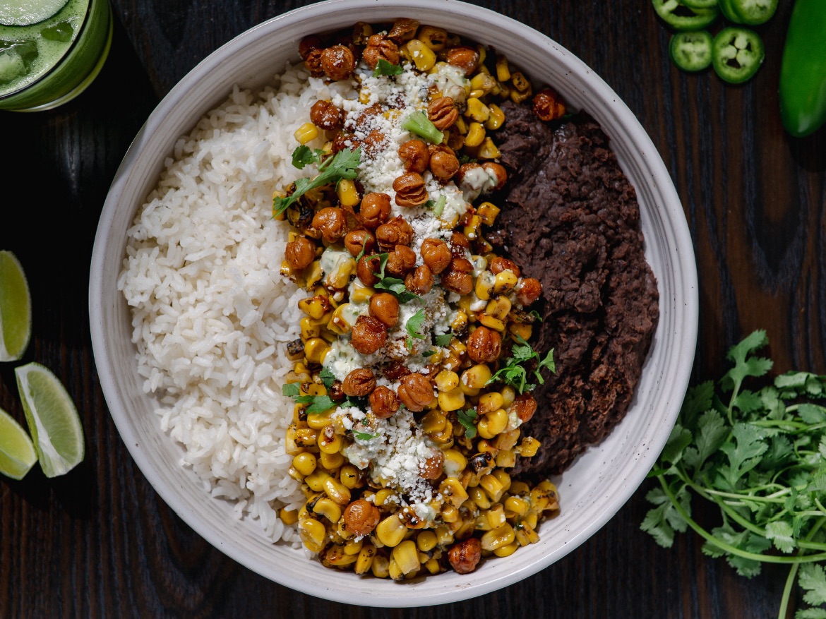 CHICKPEA ELOTE BOWL.