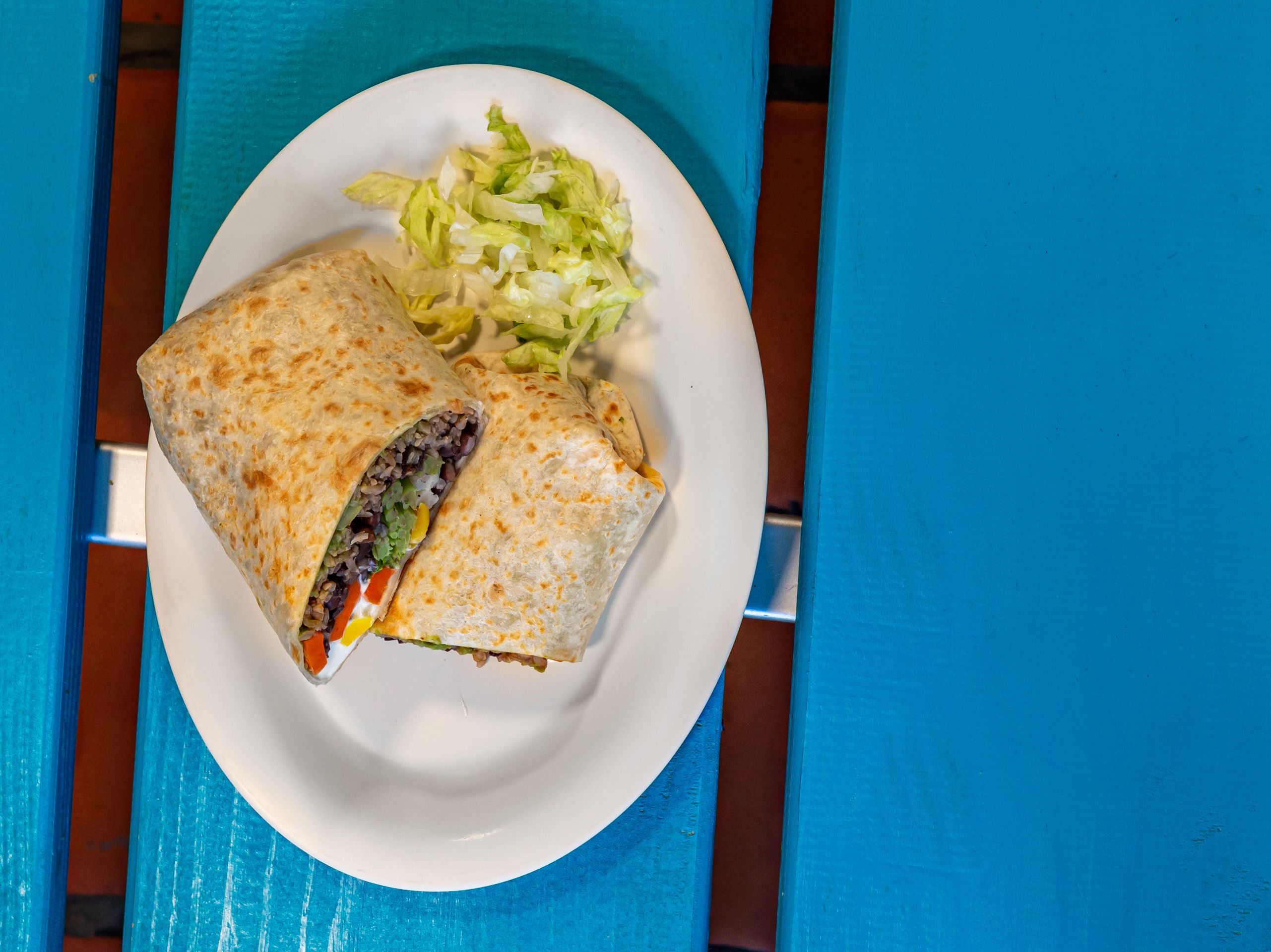 Carrots, Broccoli & Cauliflower Burrito