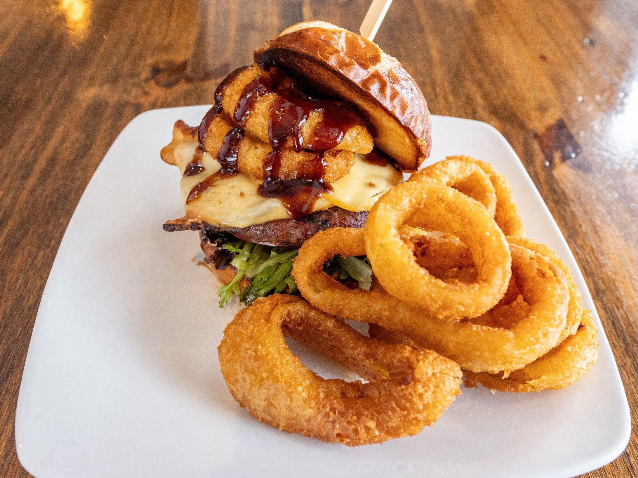 Bourbon Burger.