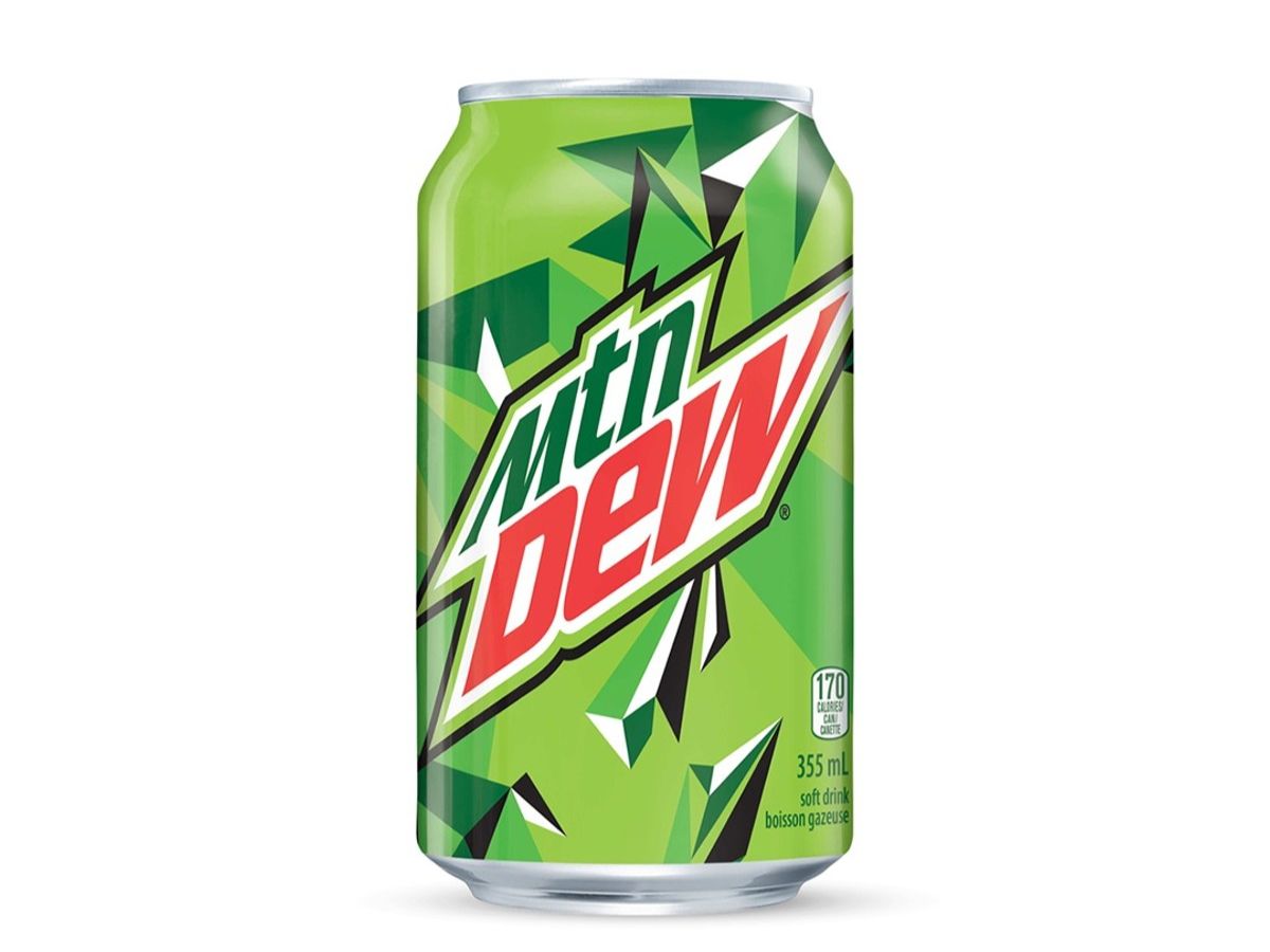 Mountain Dew Can.