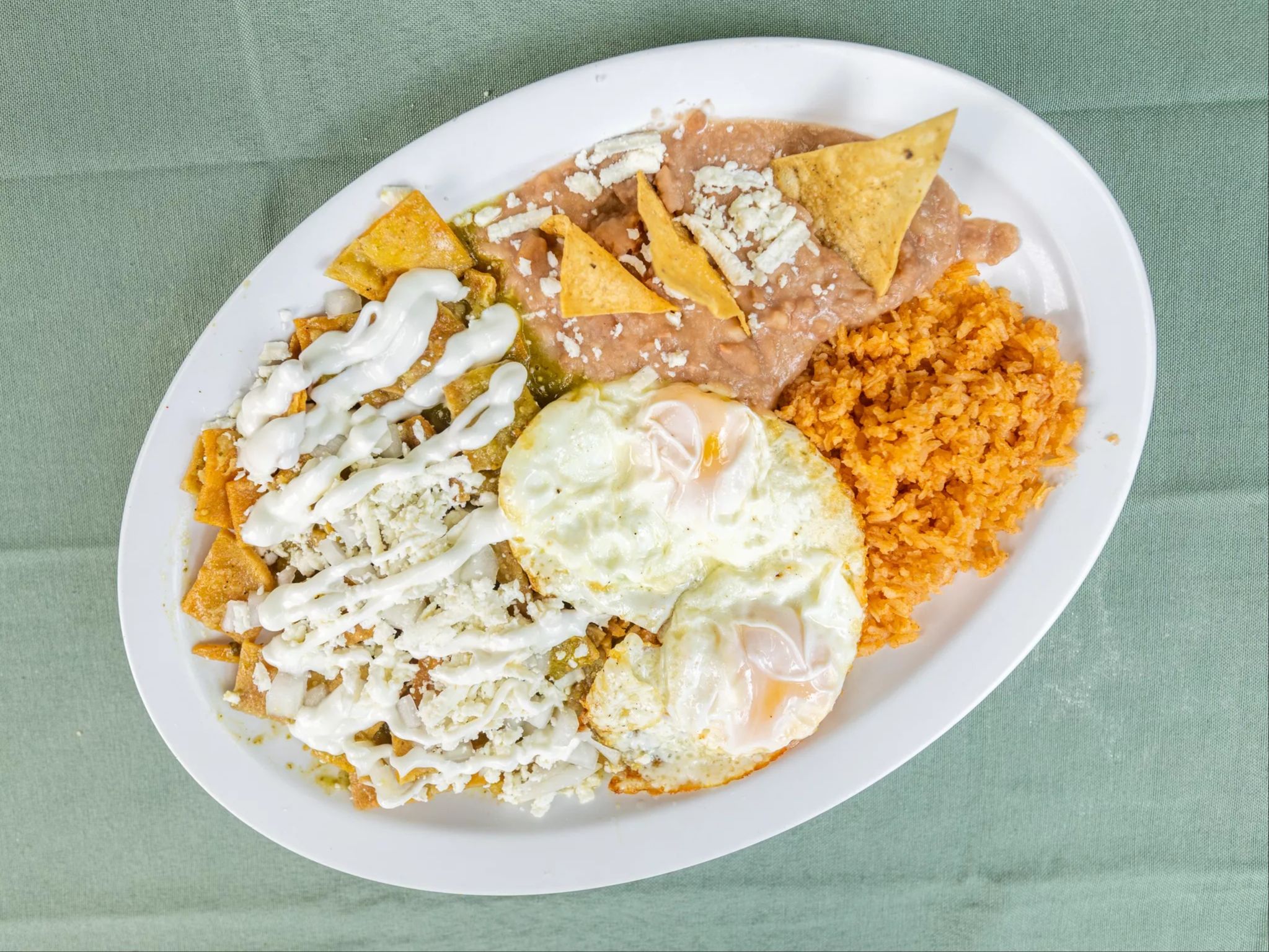 Chilaquiles Verdes.