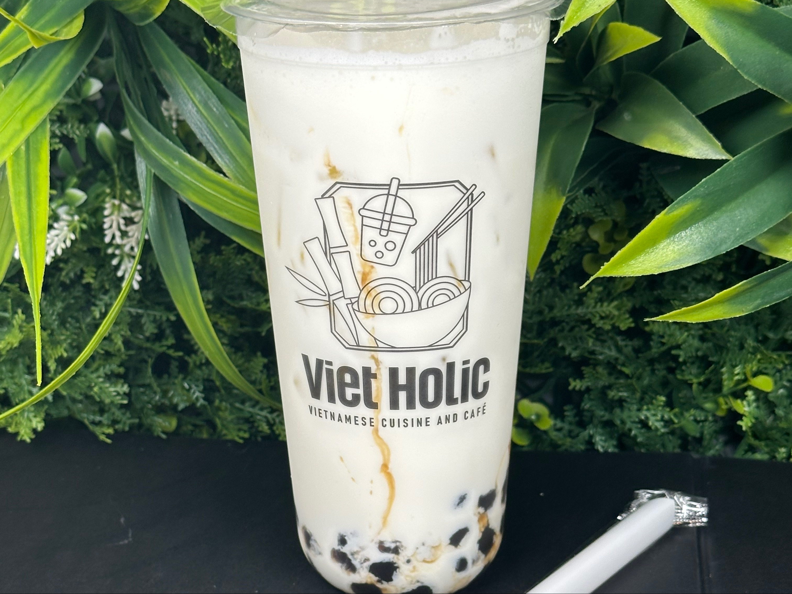 BROWN SUGAR BOBA MILK.