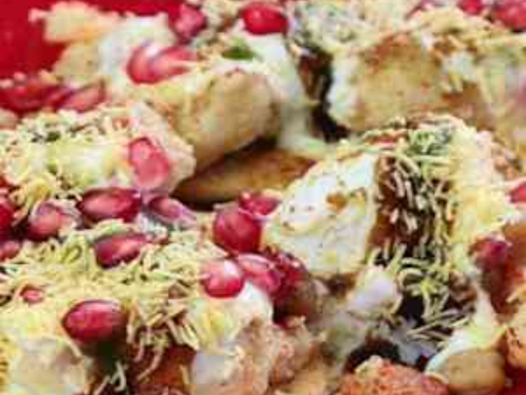 Aloo Papdi Chaat.