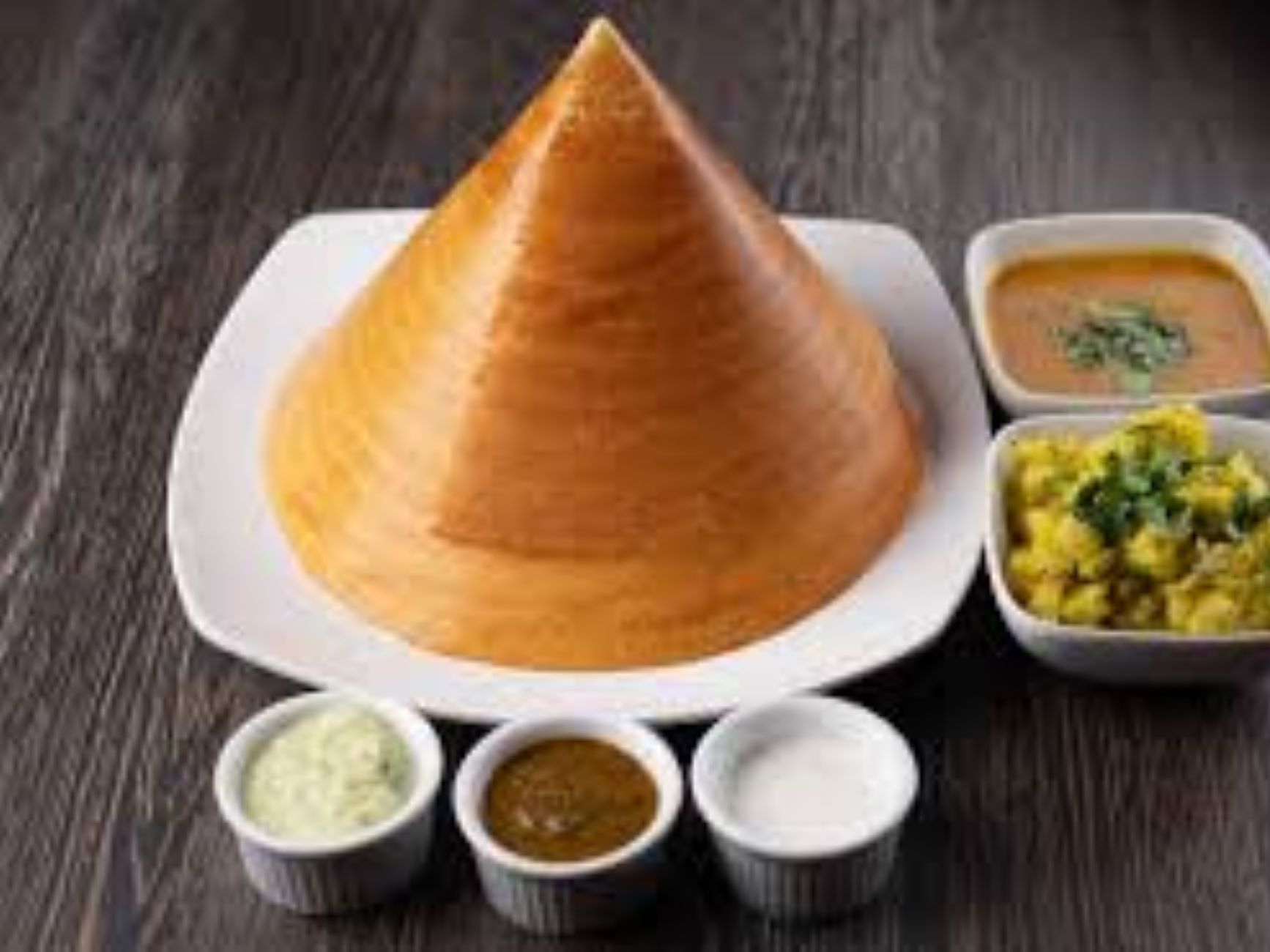 Masala dosa.