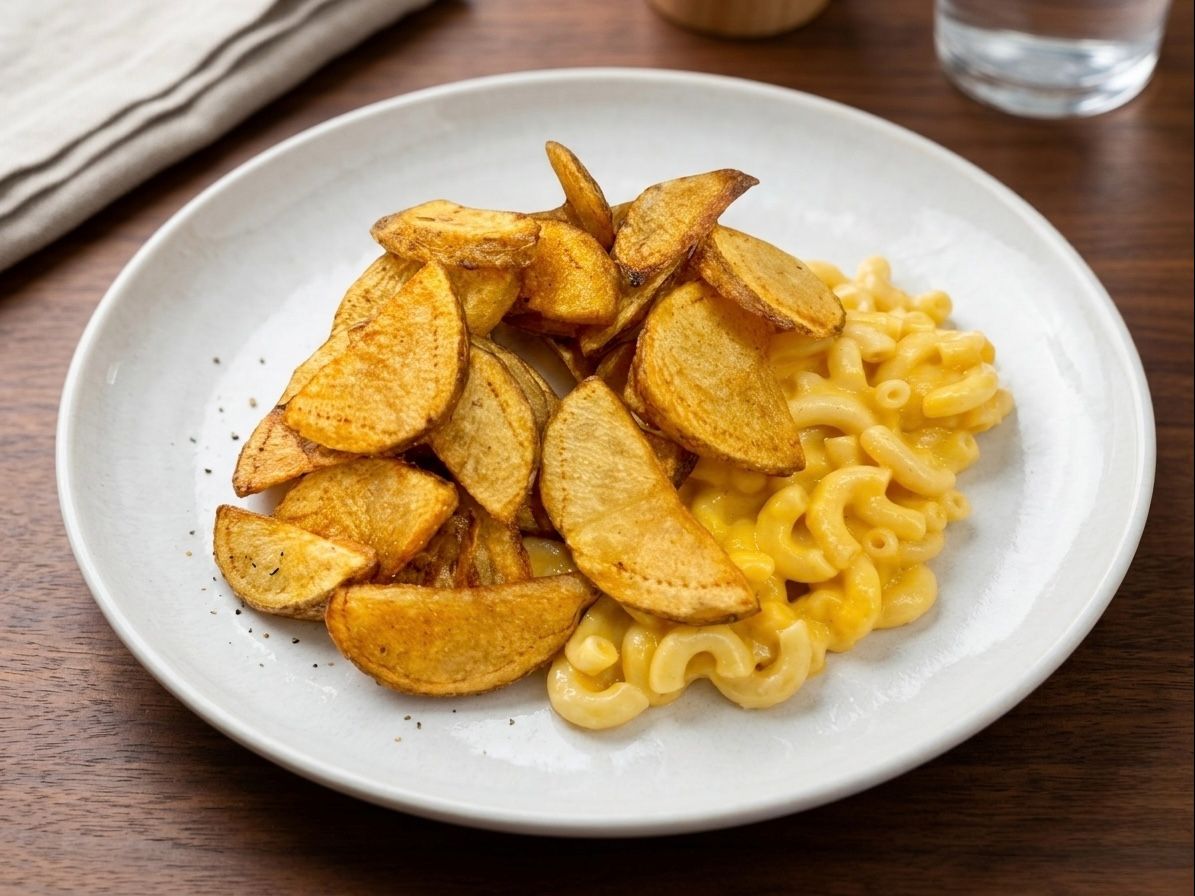 Mac N Cheese Fries.