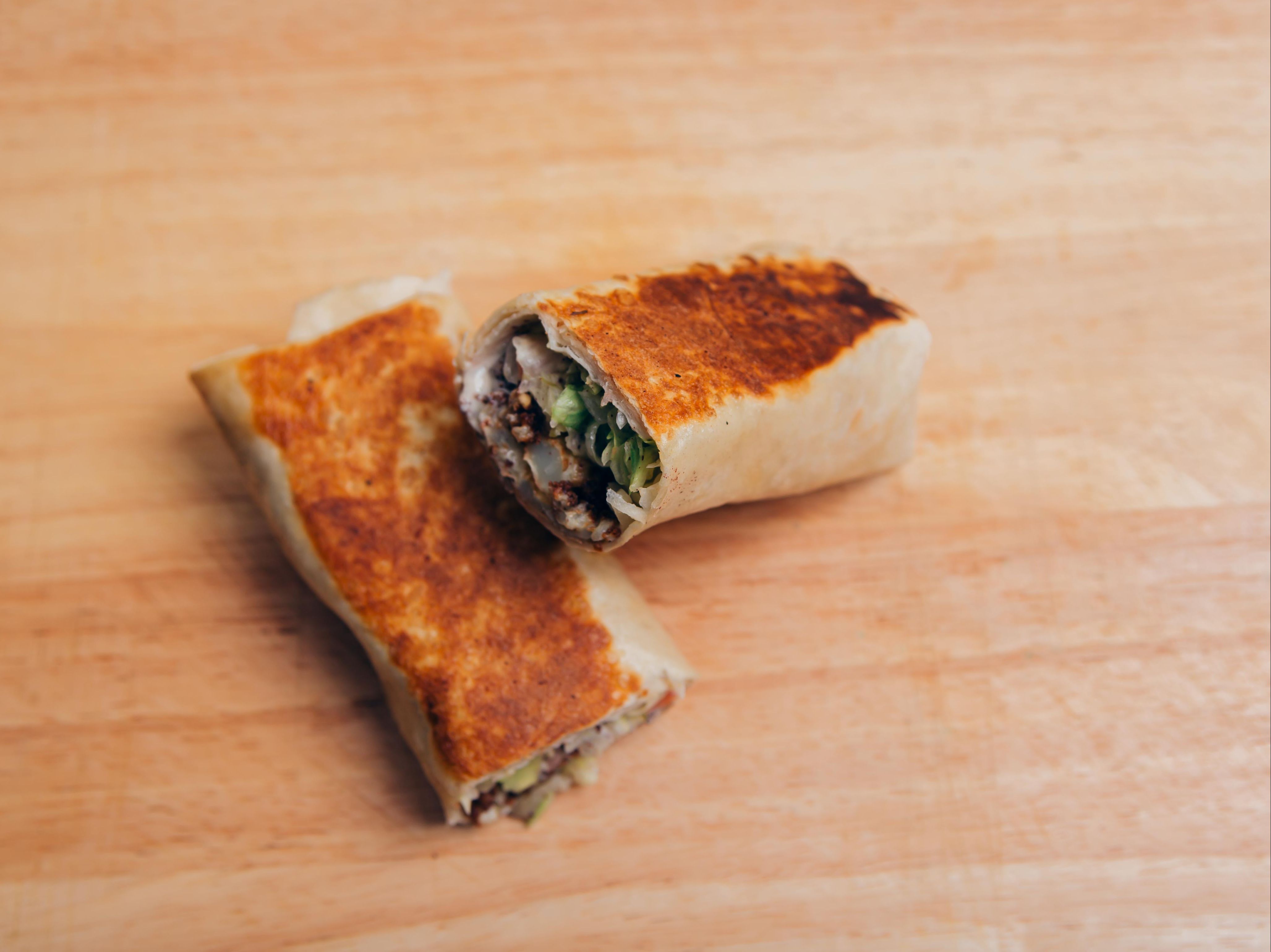 Beef Shawarma Sandwich.