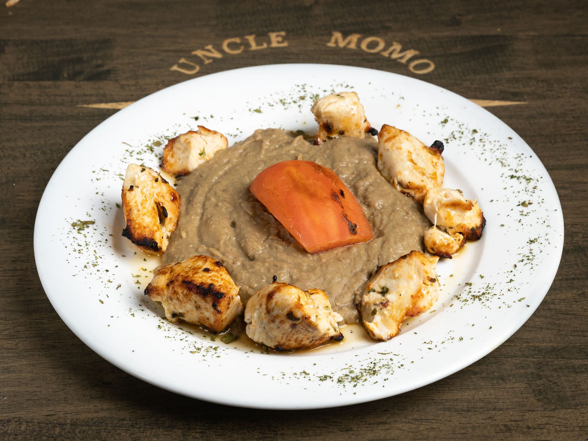 Chicken Shish Kabab Plate.