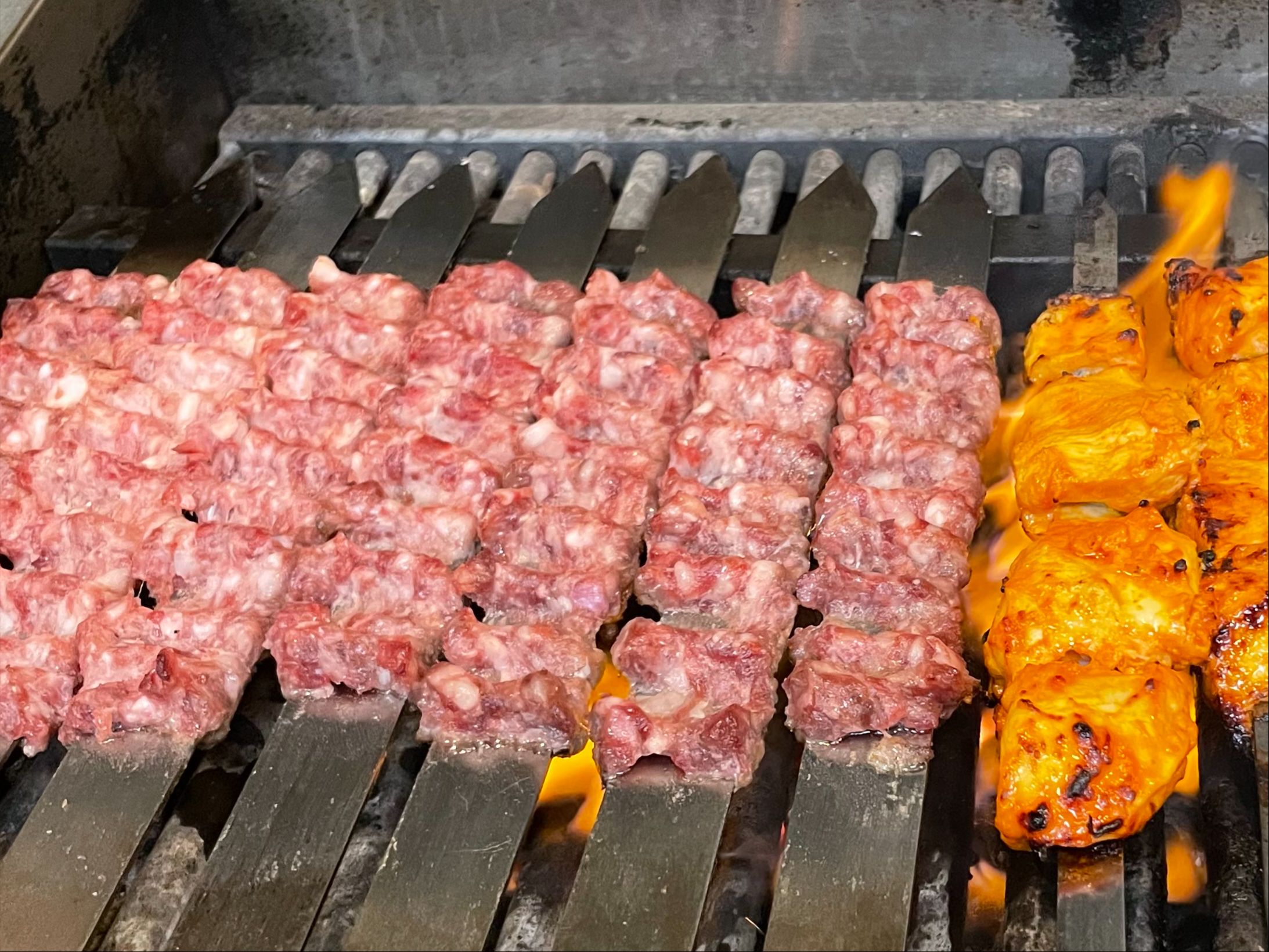 Lamb And Beef Kabob Skewers - Online.