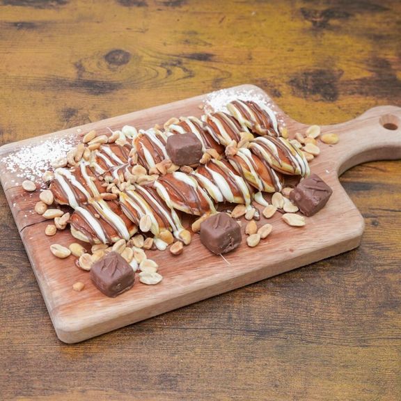 Snickers Mini Pancakes