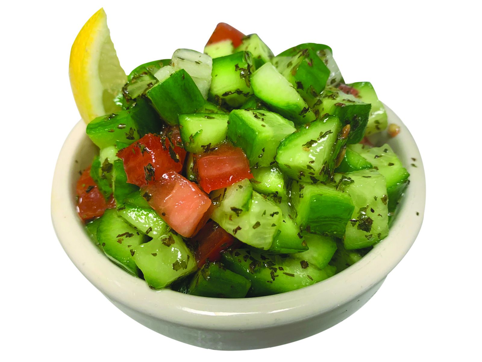 Regular Shirazi Salad.