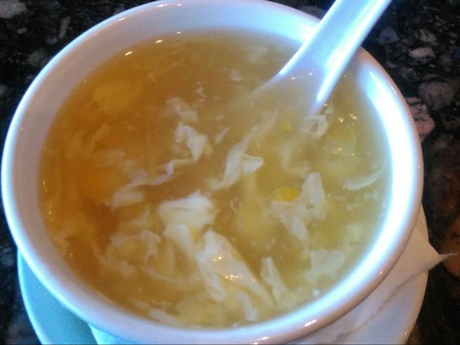 Chicken Egg Drop Soup Cup