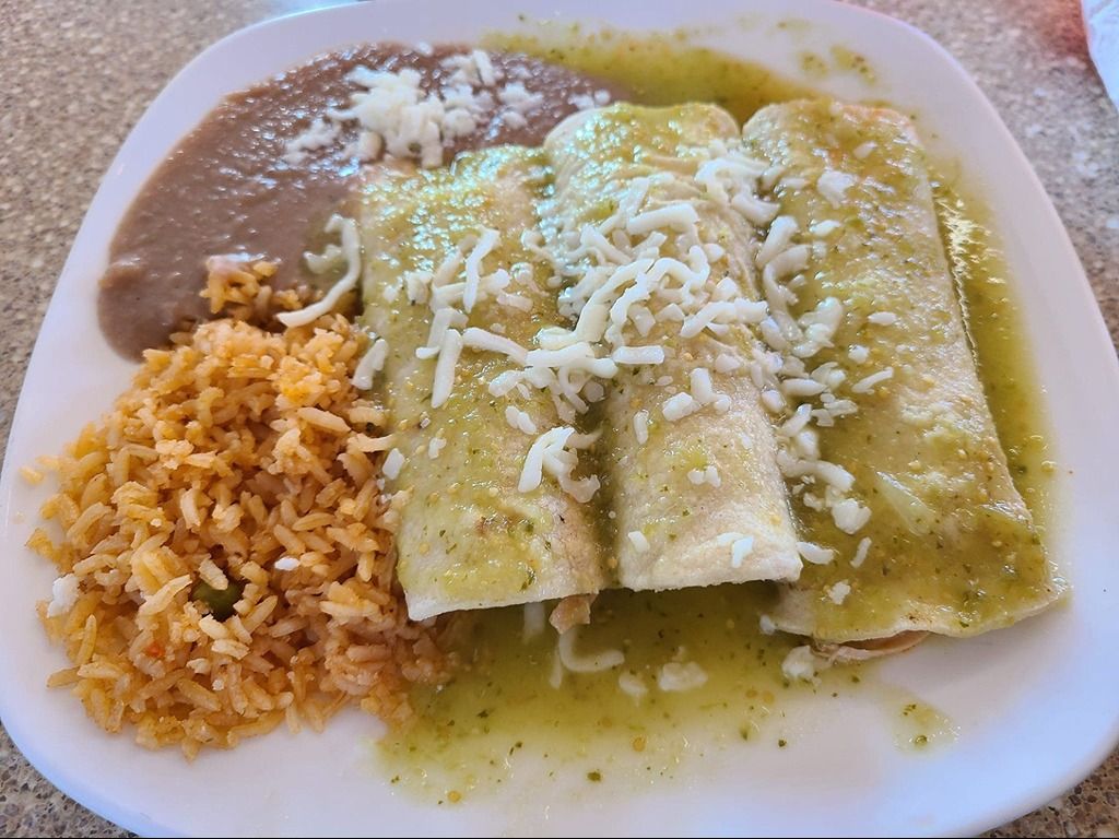 Enchiladas Verde