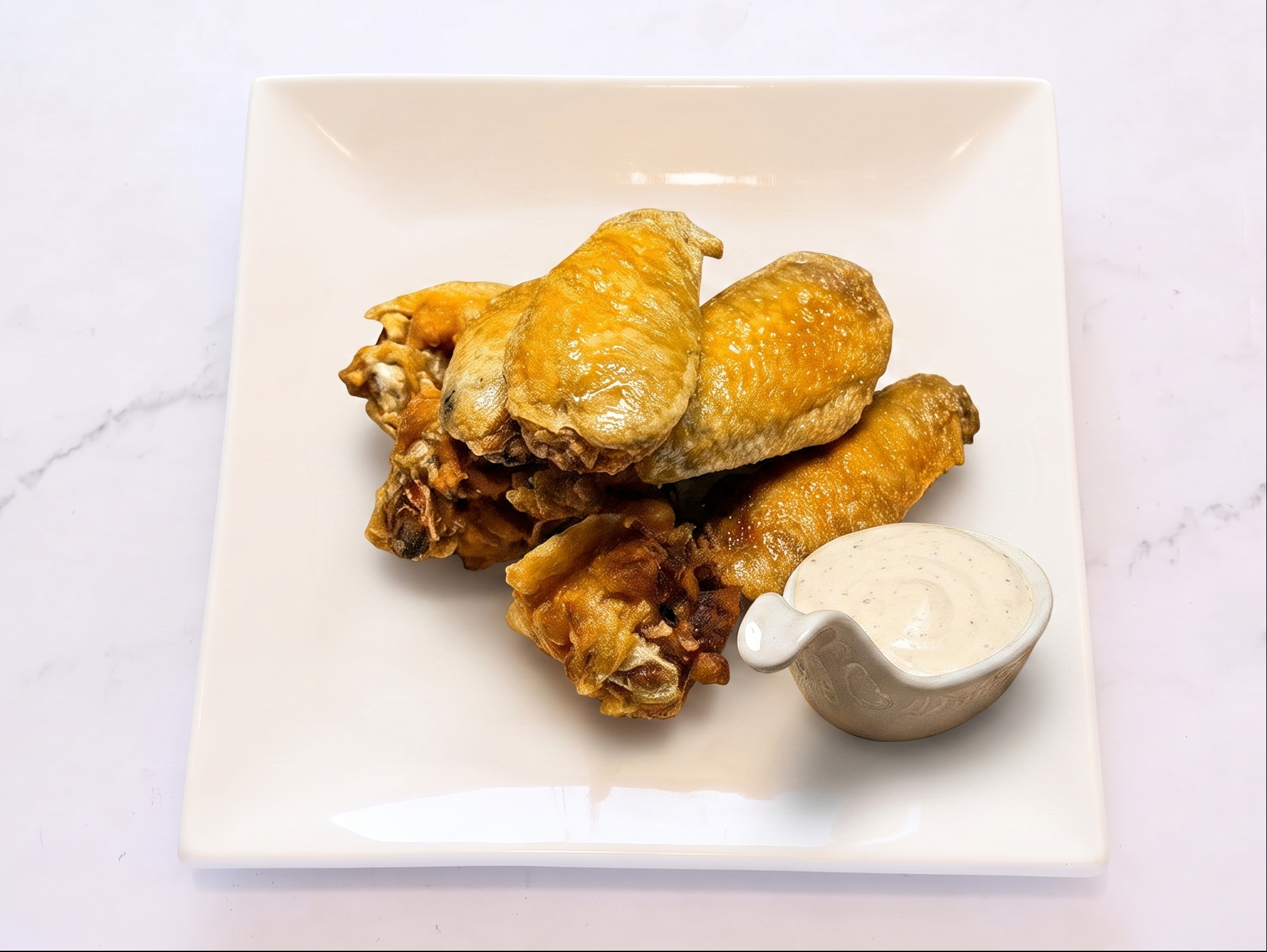 Fried Chicken Wings.