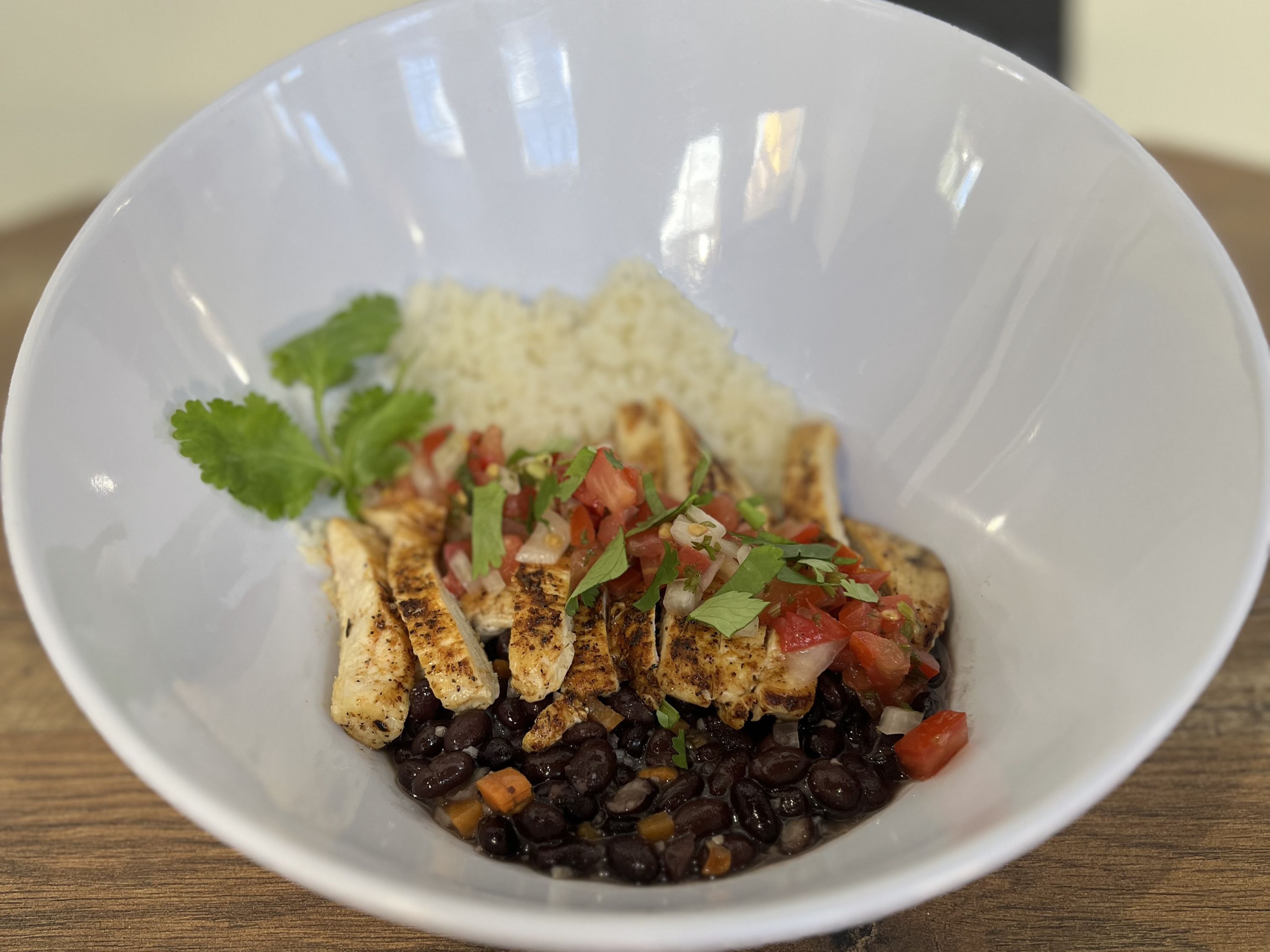 Chicken Rice Bowl.