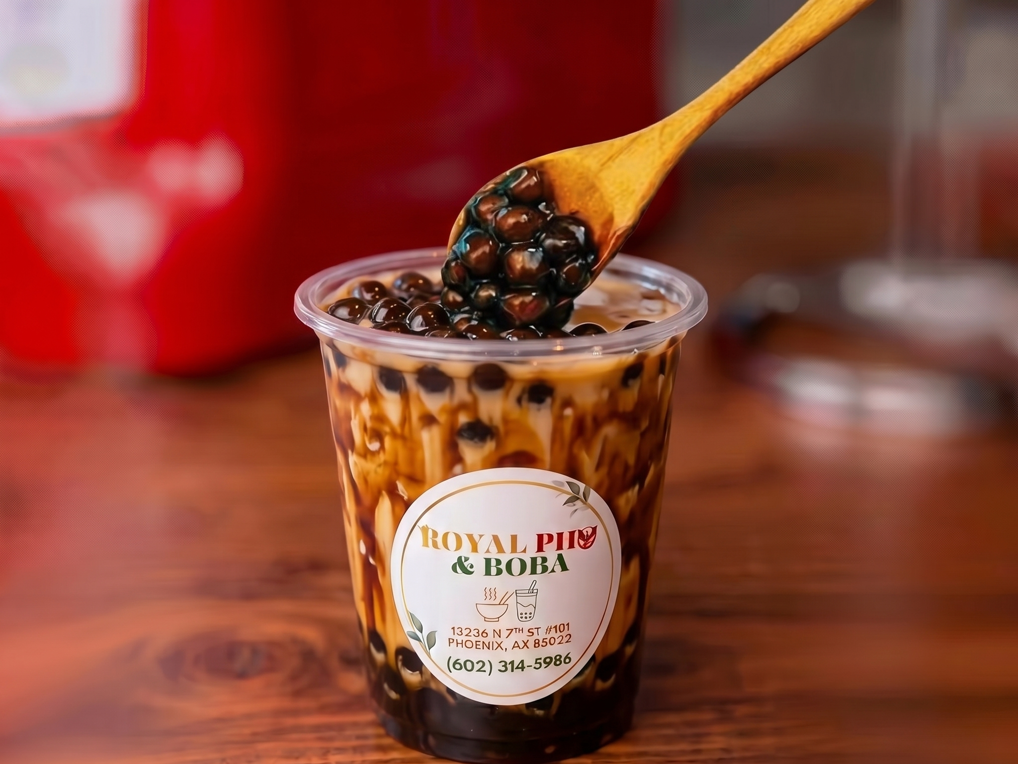 Brown Sugar Milk Tea.