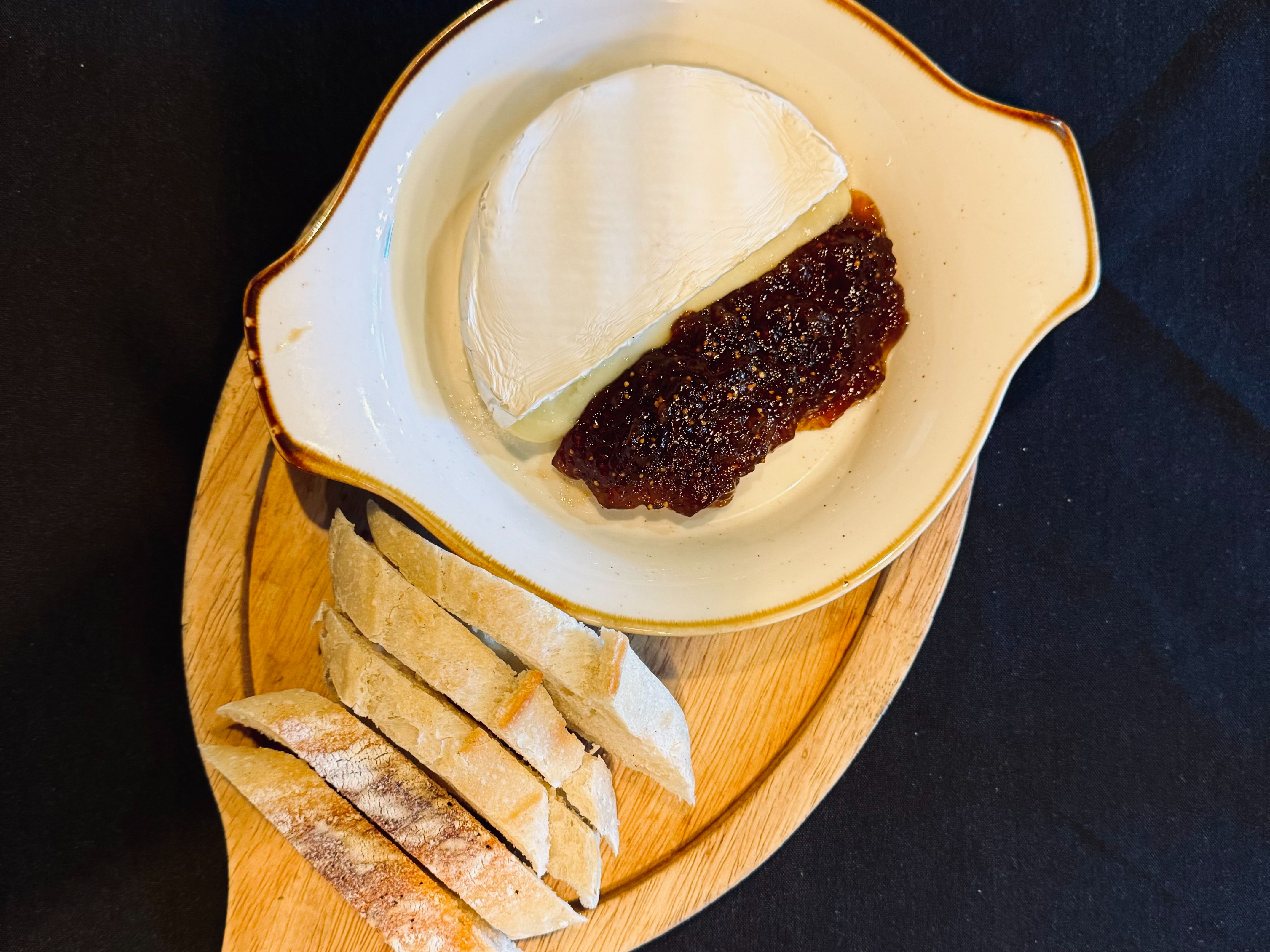 Brie & Fig Jam.