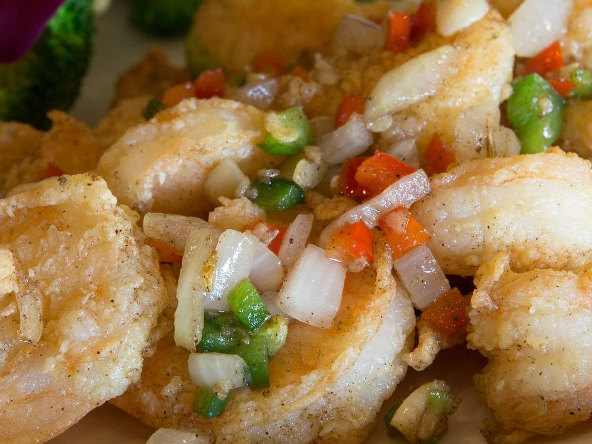 Spicy Crispy Shrimp 塩酥蝦.