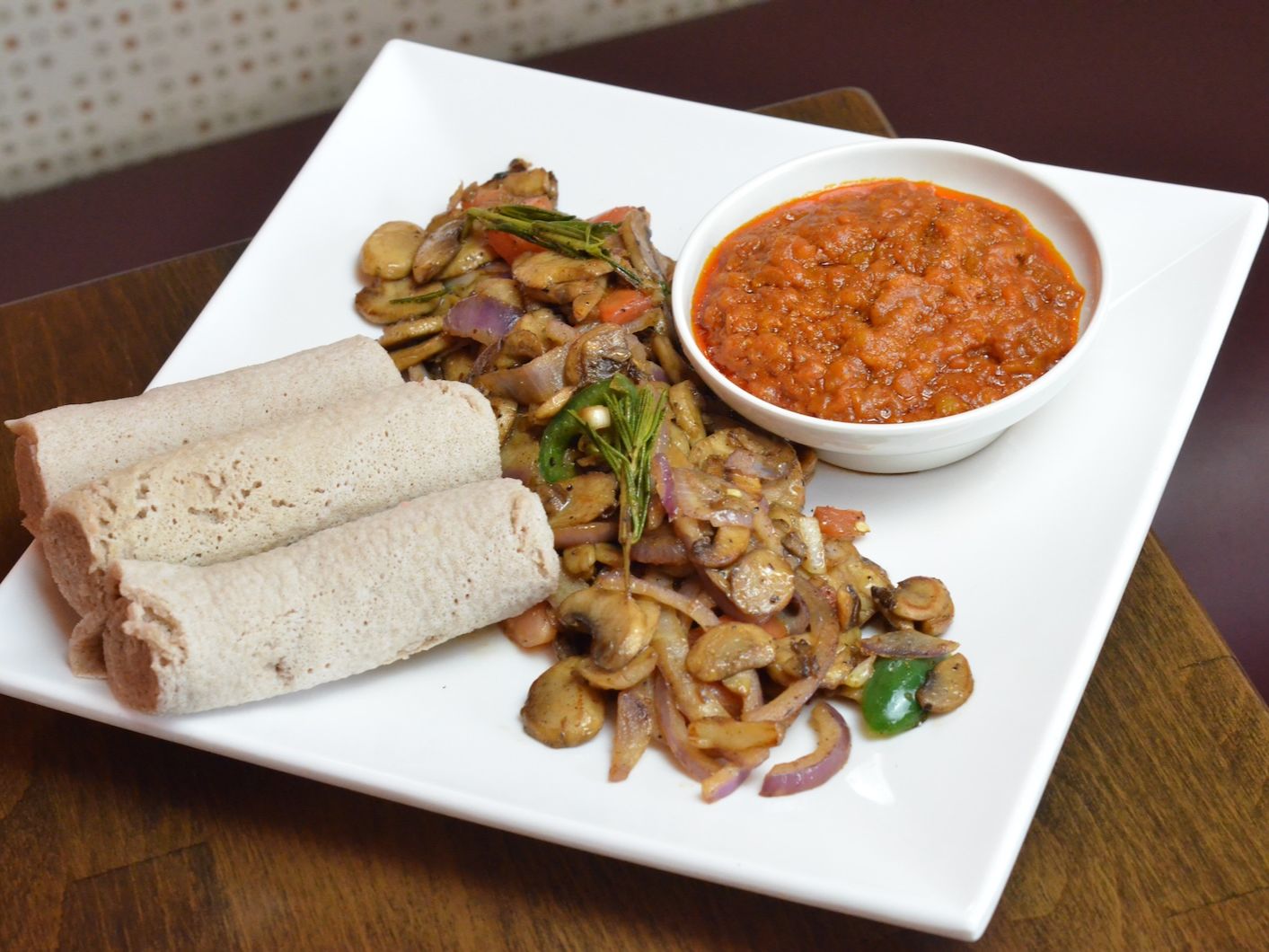 Daily Specials Mushroom Tibs*