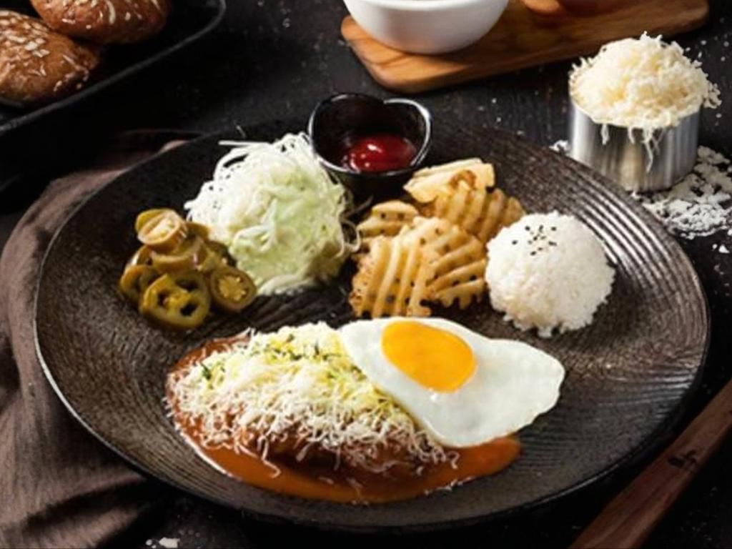 (CHEESE) HAMBURG STEAK*.