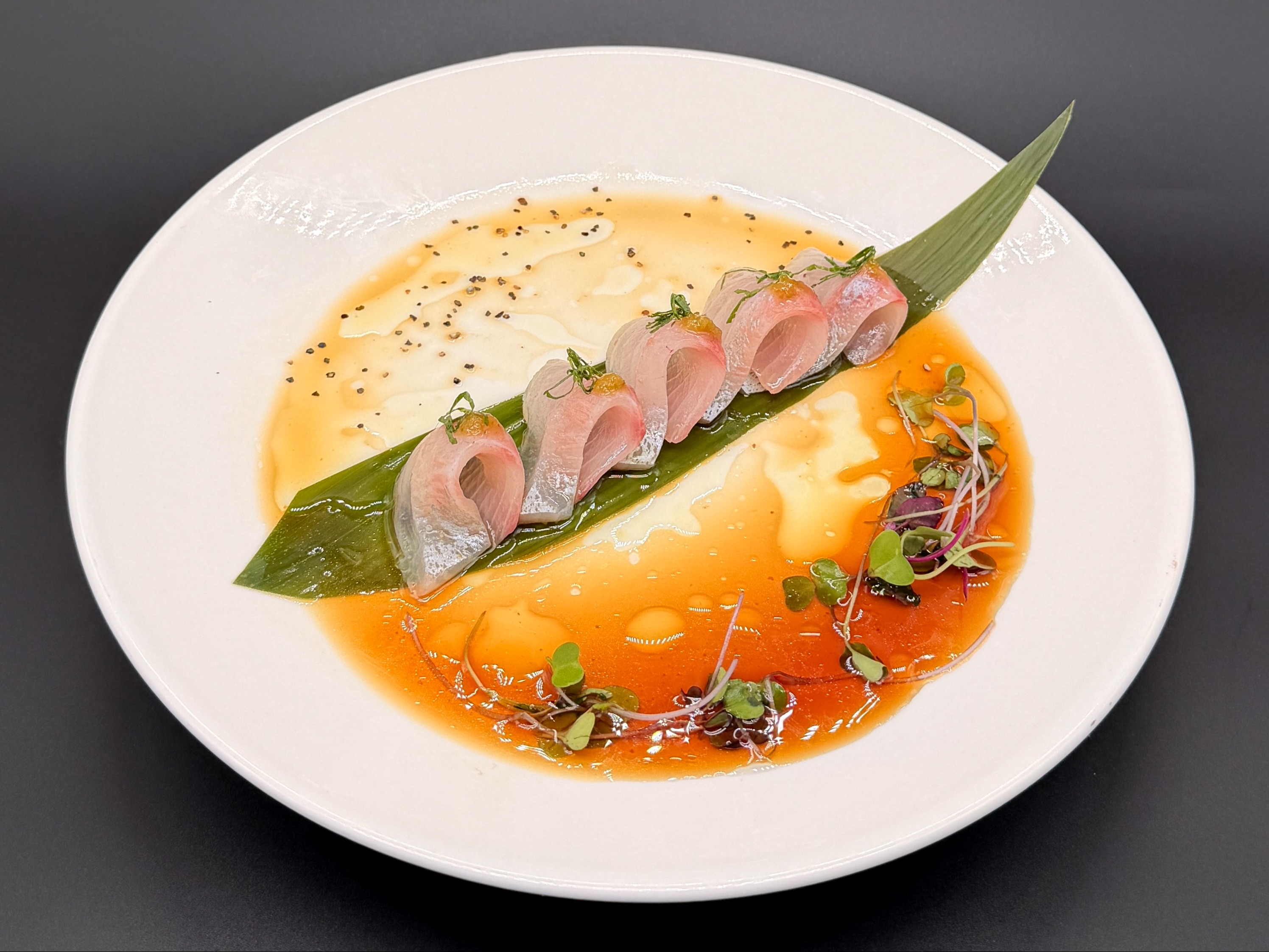 Kampachi Carpaccio.